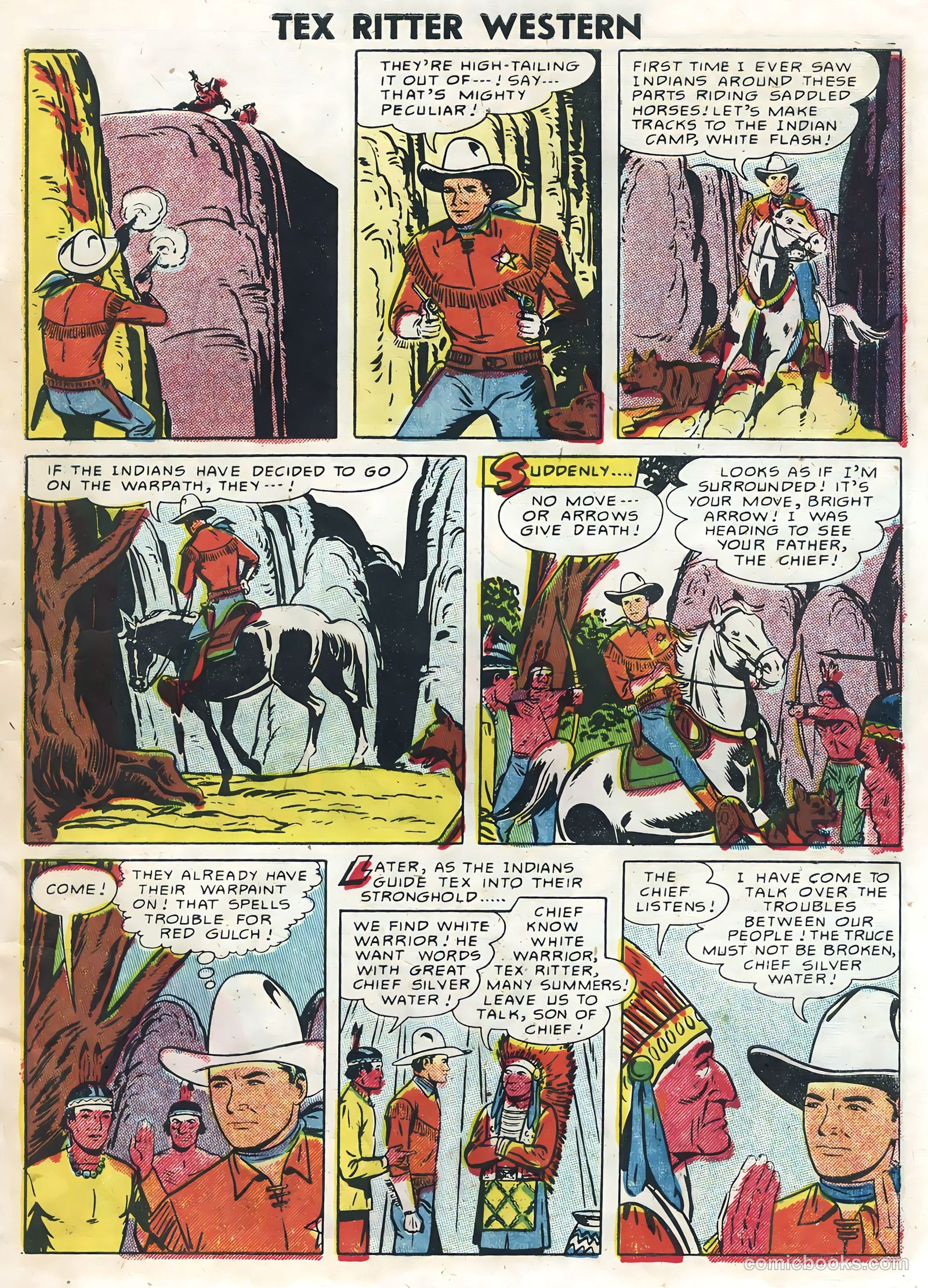 Tex Ritter Western #30 — page 7 of 36