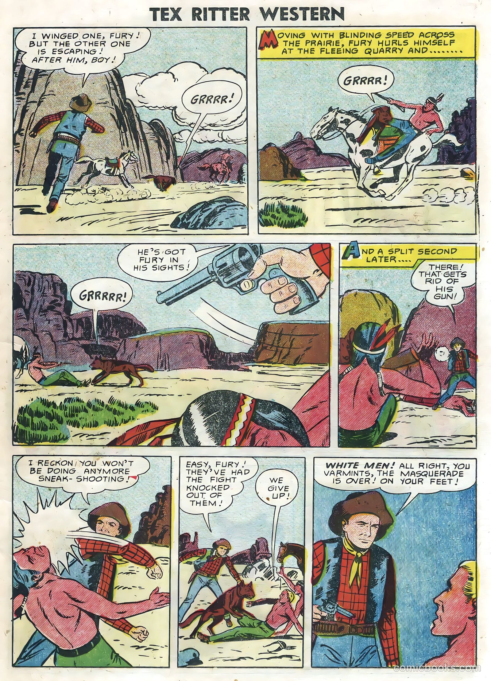 Tex Ritter Western #30 — page 11 of 36