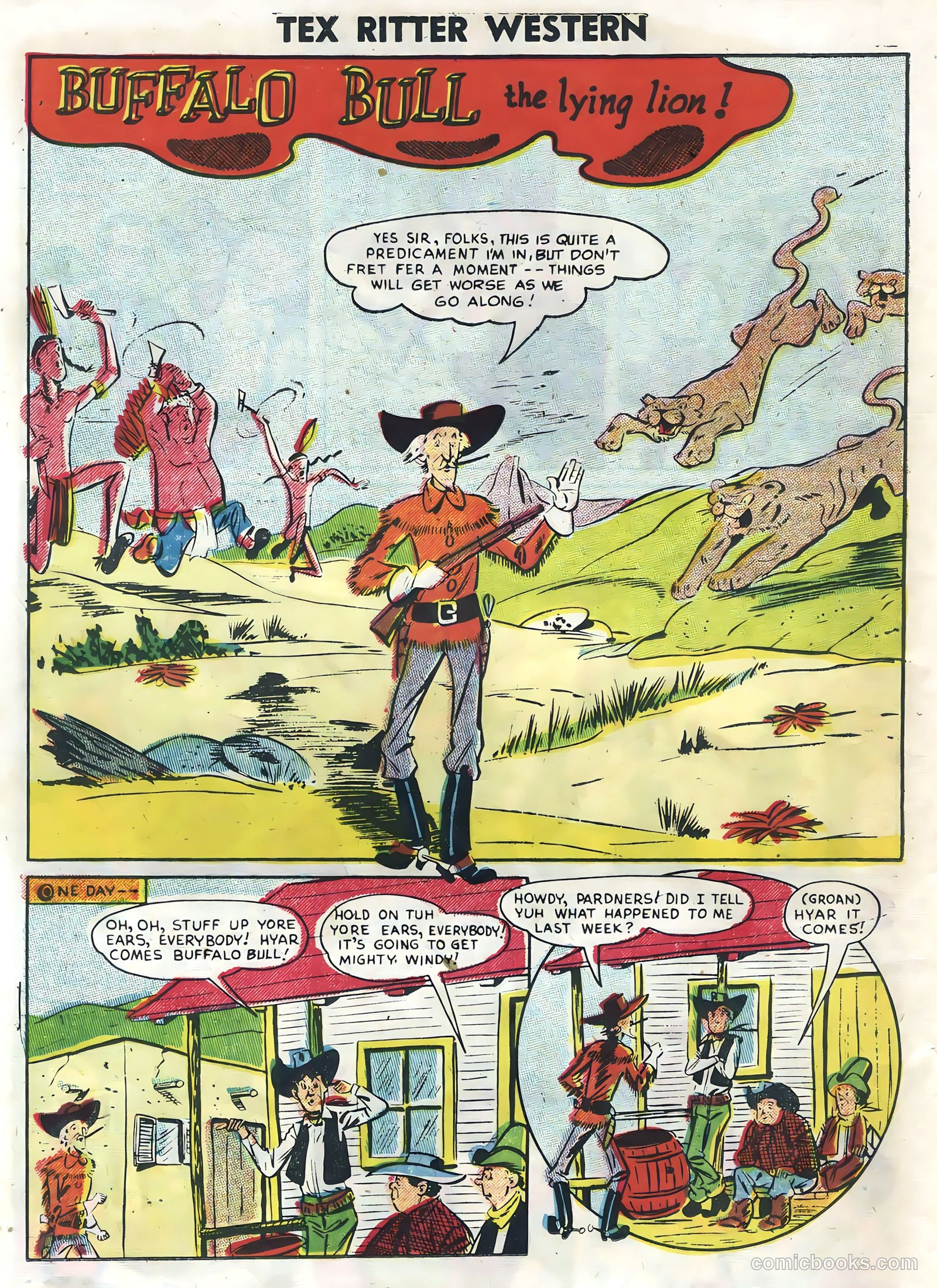 Tex Ritter Western #30 — page 14 of 36