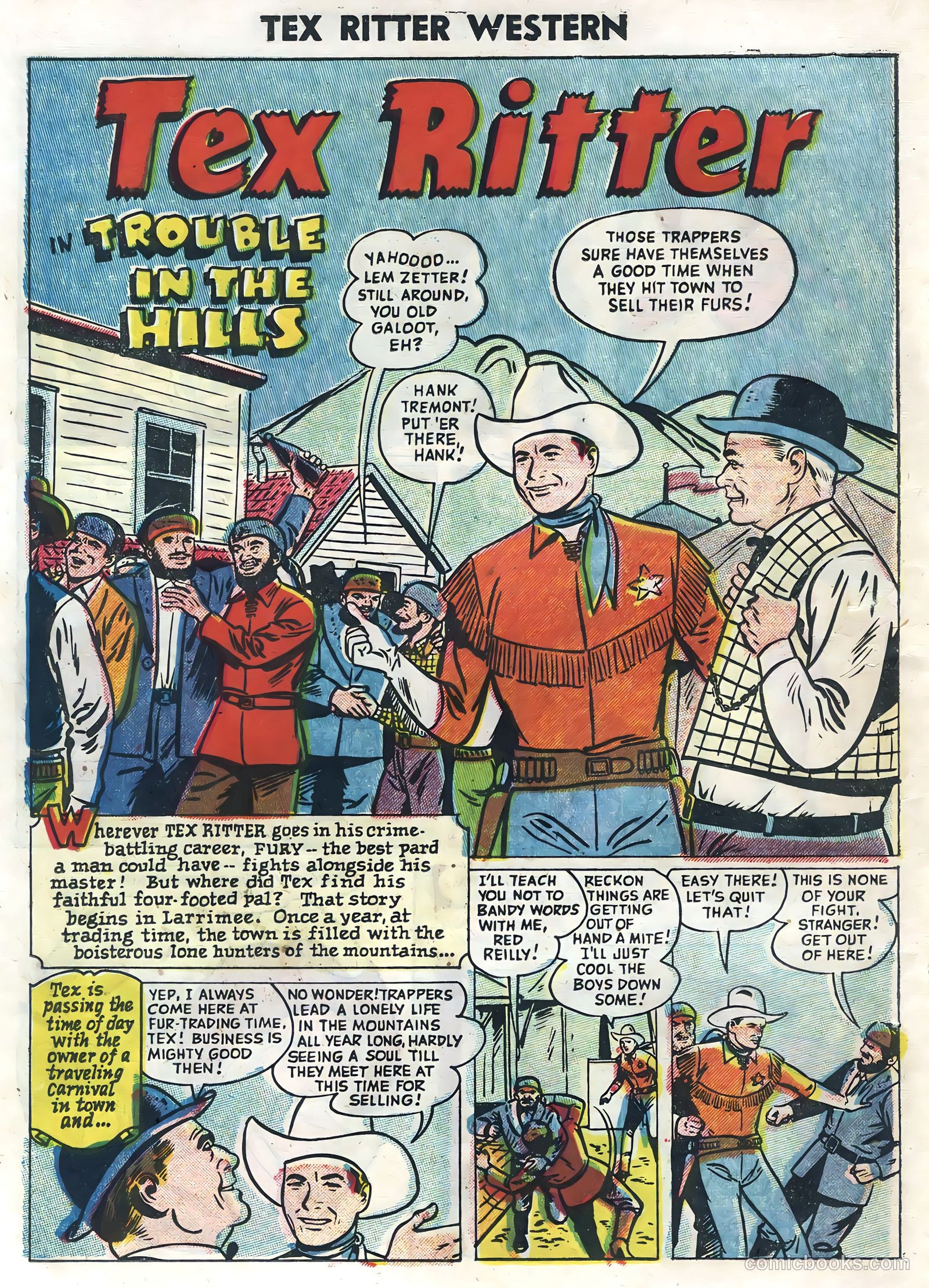 Tex Ritter Western #30 — page 18 of 36