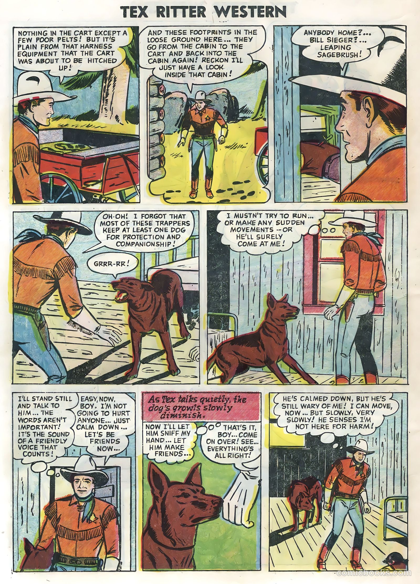 Tex Ritter Western #30 — page 20 of 36