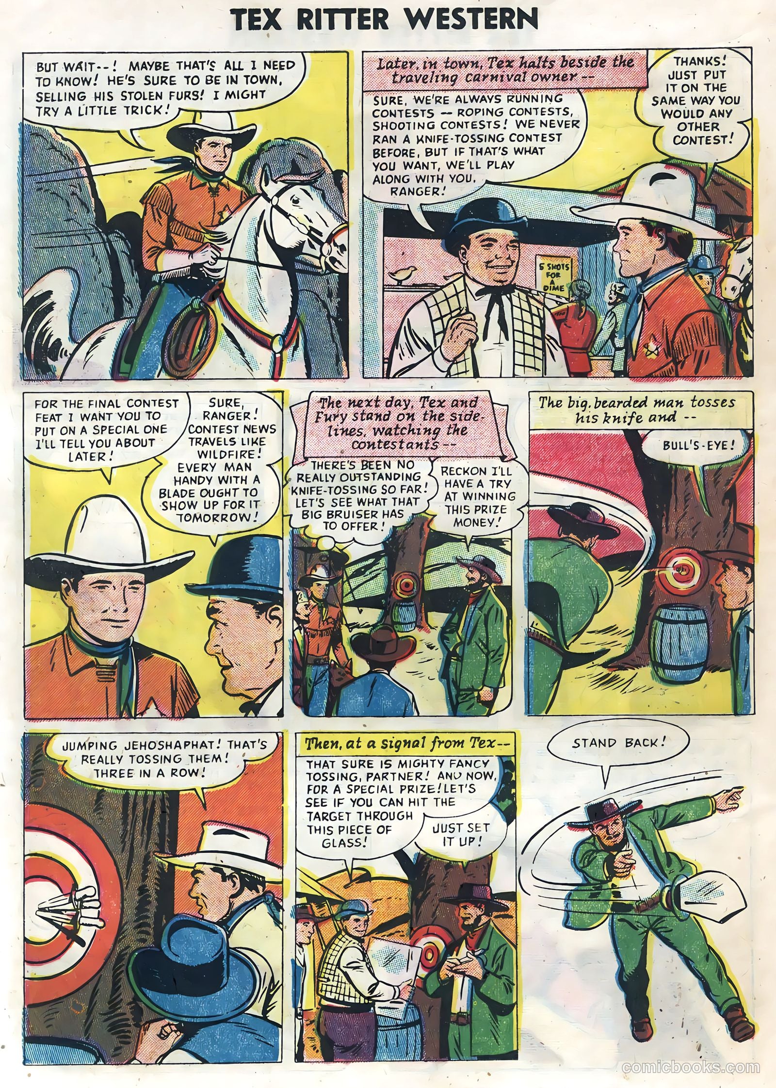 Tex Ritter Western #30 — page 22 of 36