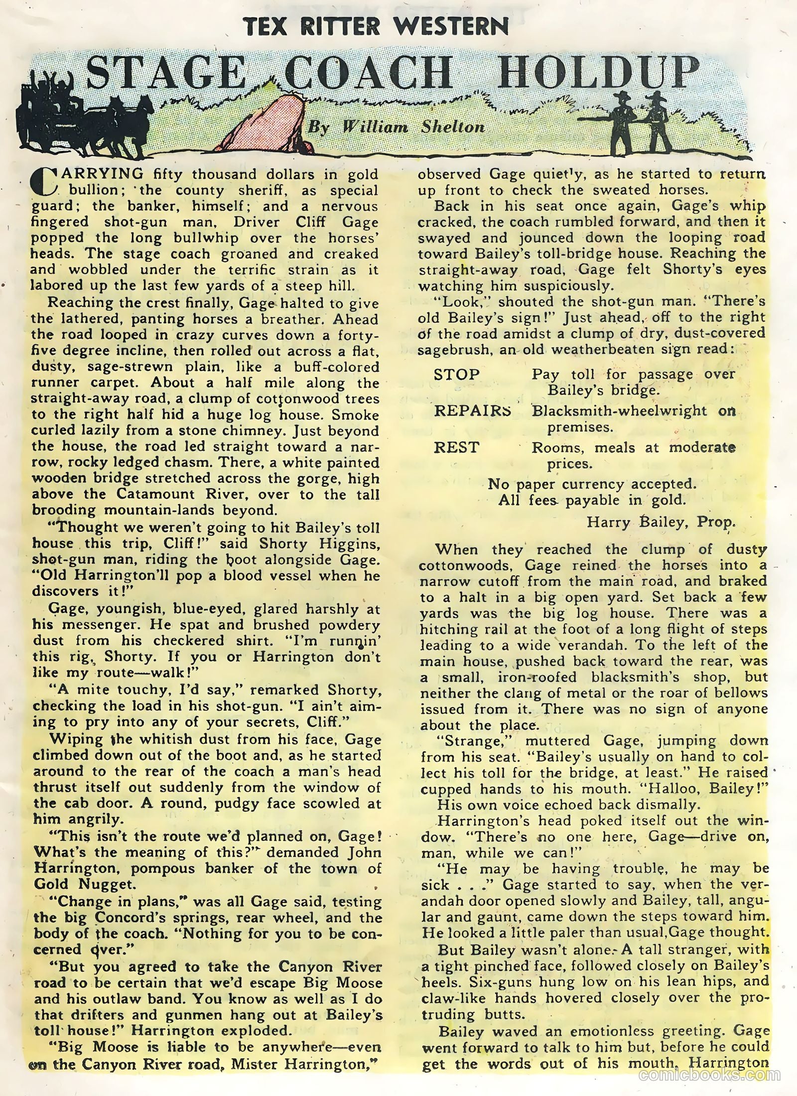 Tex Ritter Western #30 — page 25 of 36