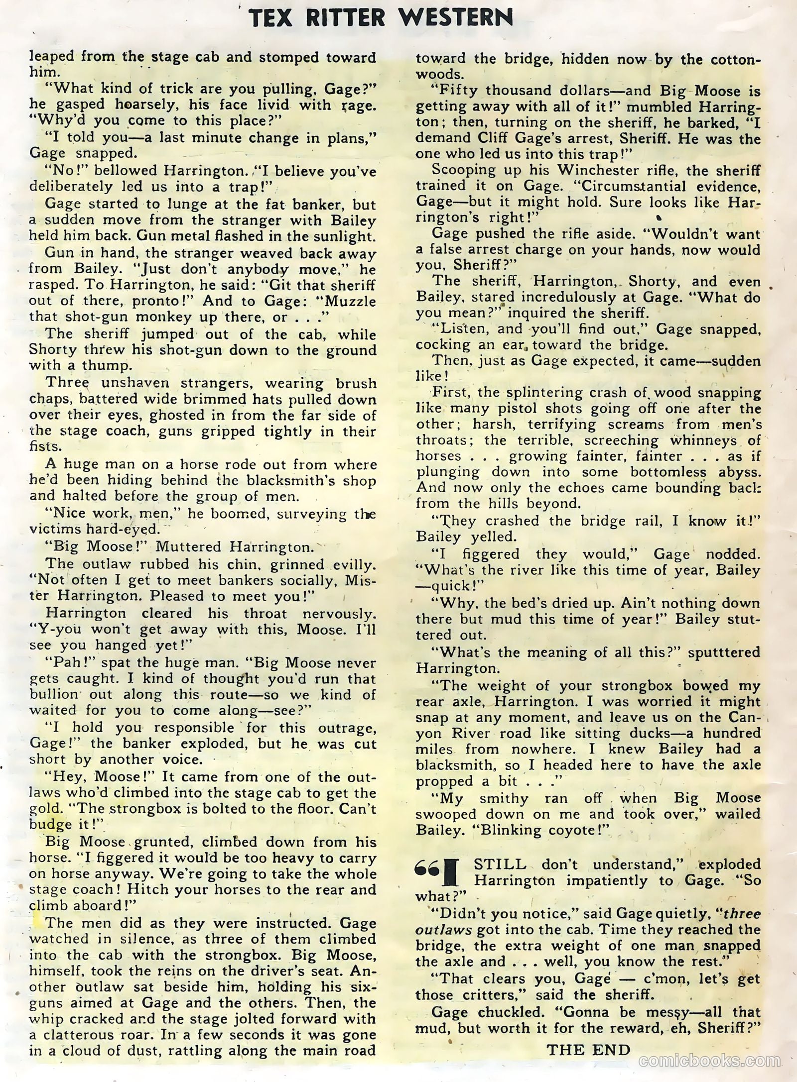 Tex Ritter Western #30 — page 26 of 36