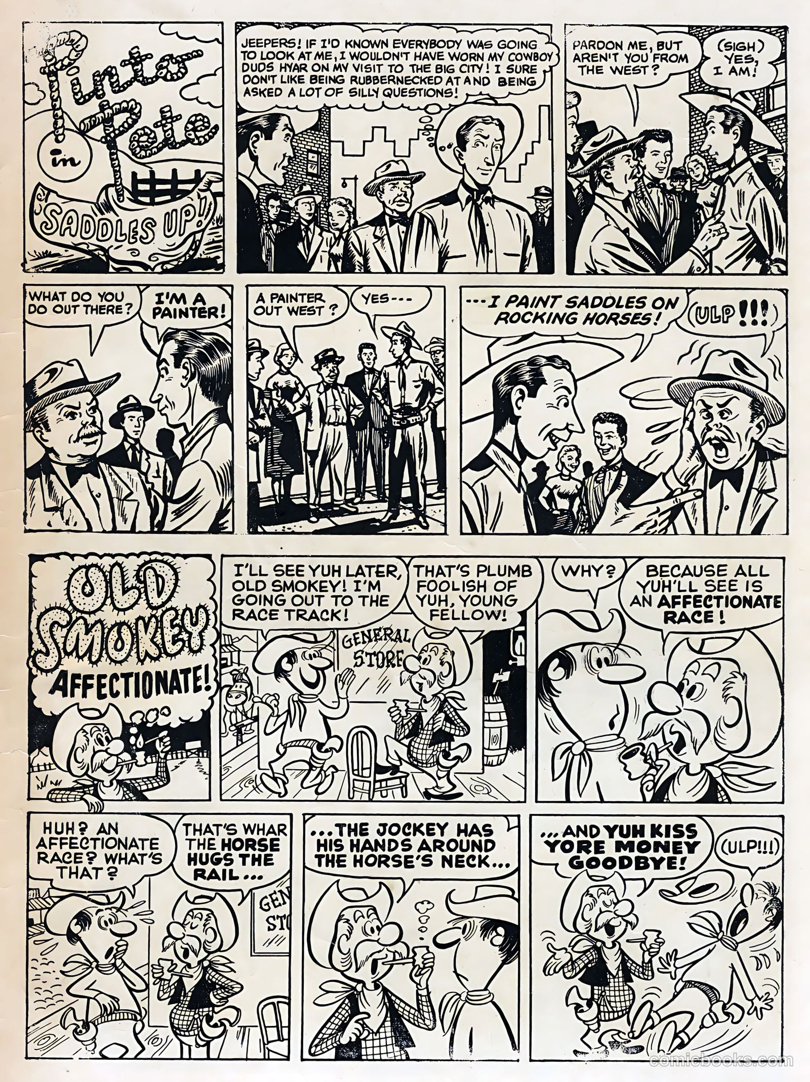 Tex Ritter Western #30 — page 35 of 36
