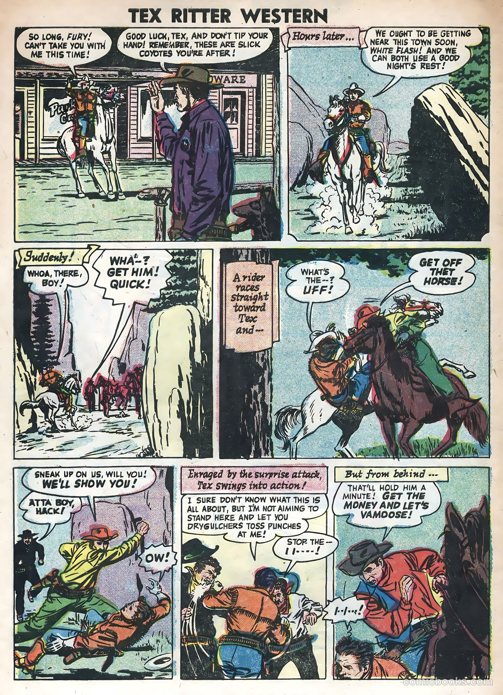 Tex Ritter Western #31 — page 4 of 36