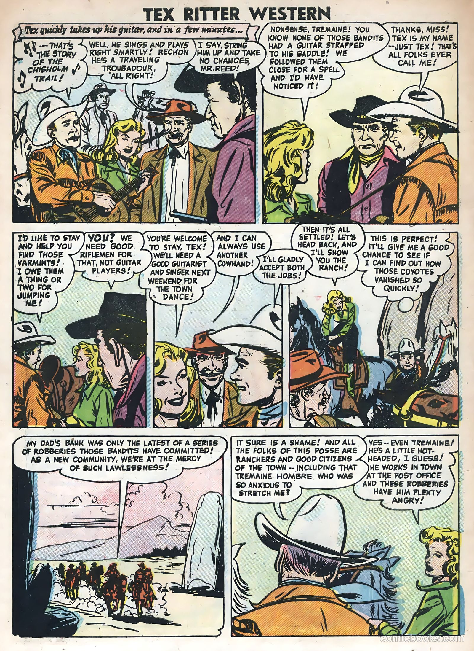 Tex Ritter Western #31 — page 6 of 36