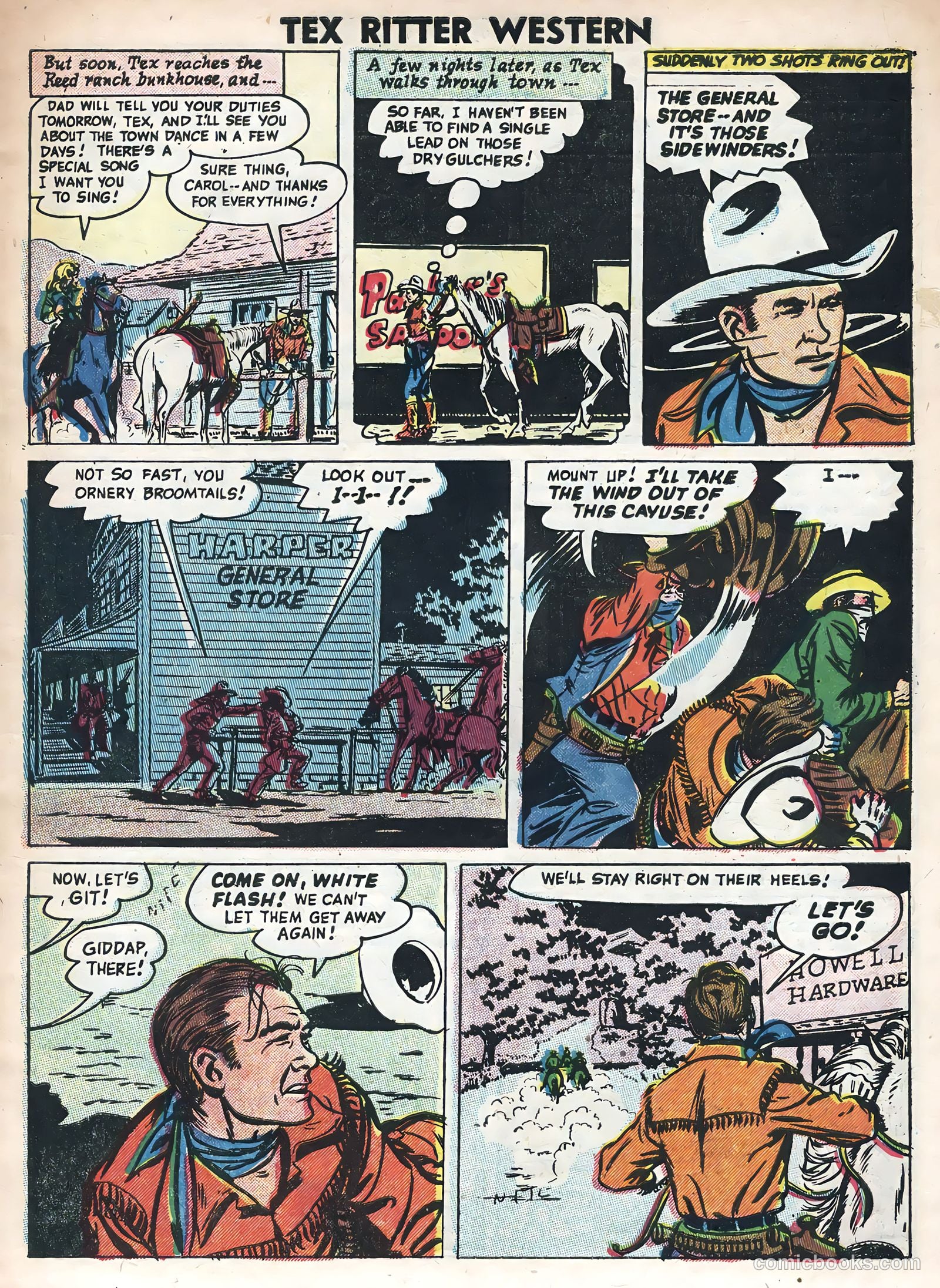 Tex Ritter Western #31 — page 7 of 36