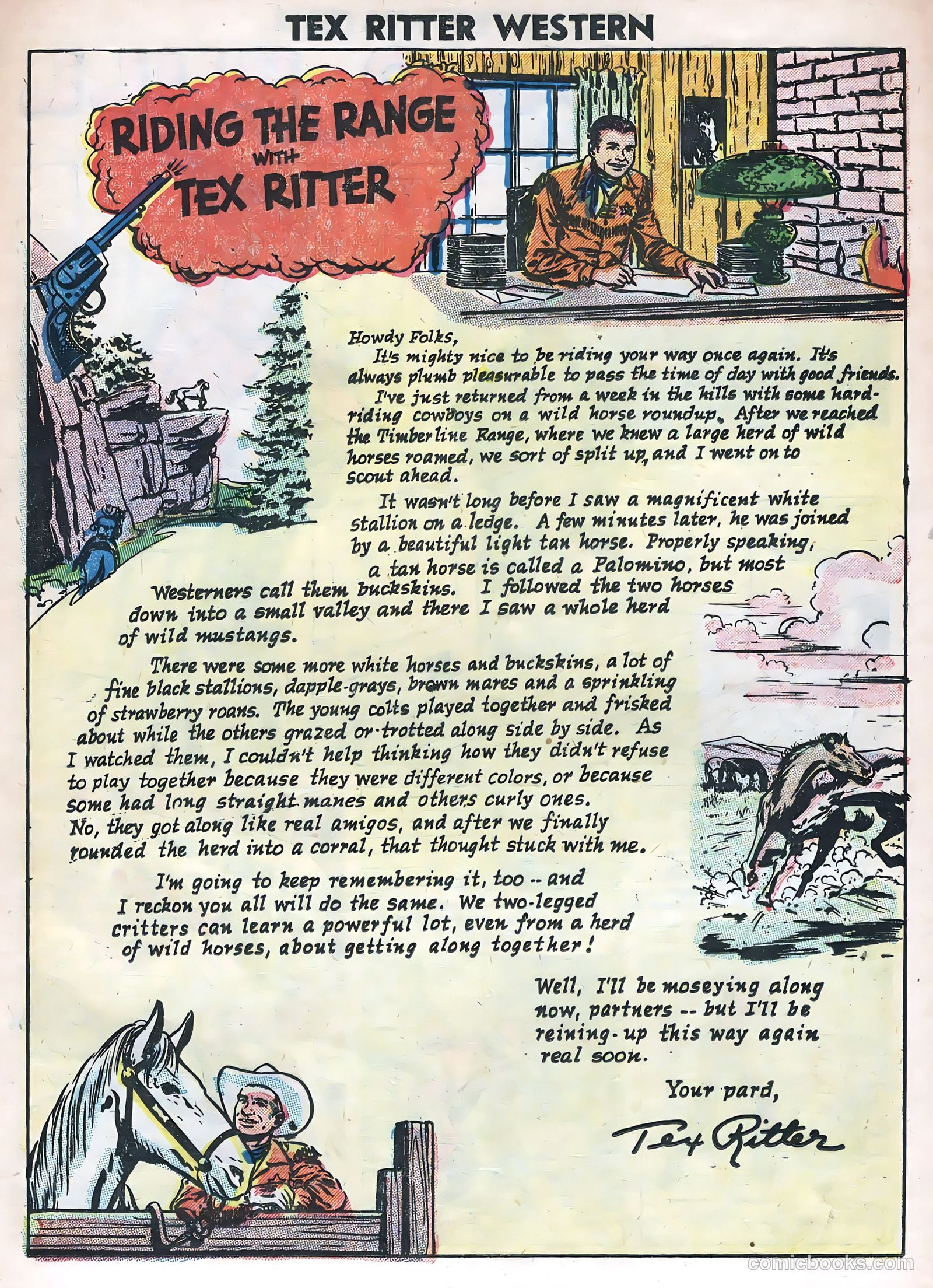 Tex Ritter Western #31 — page 13 of 36