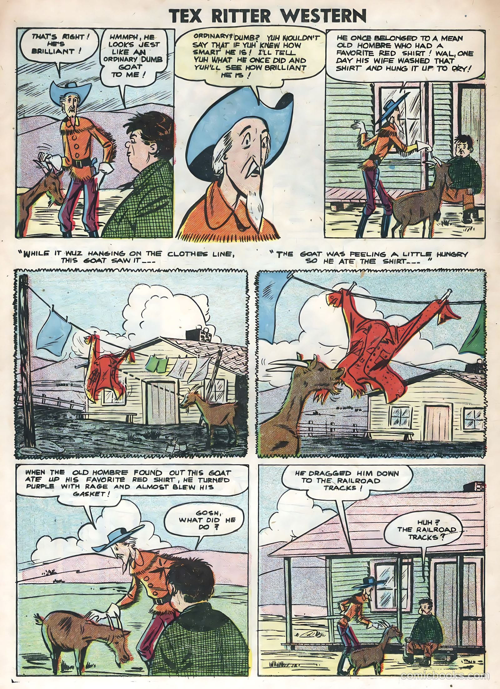Tex Ritter Western #31 — page 16 of 36