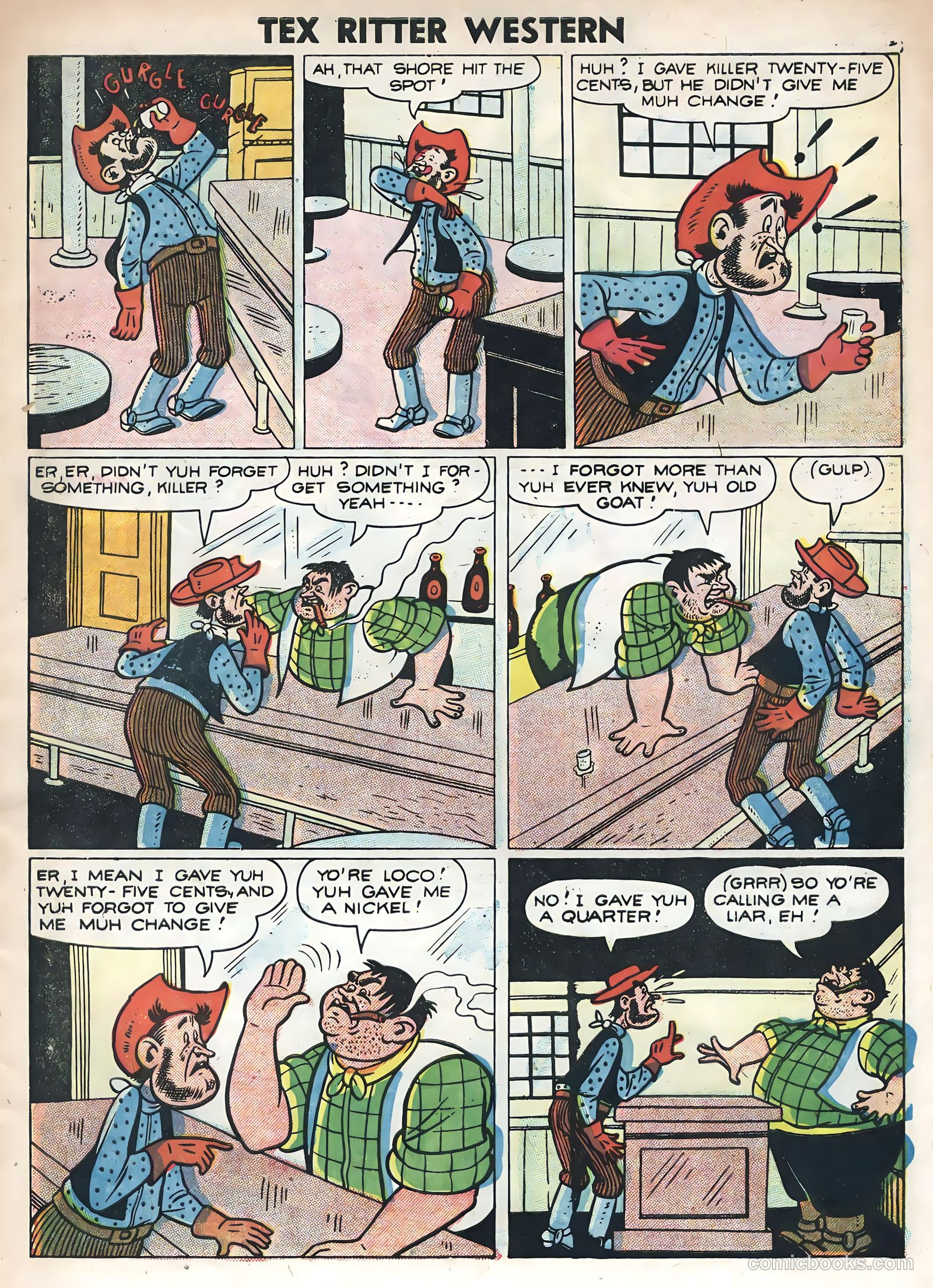 Tex Ritter Western #31 — page 31 of 36
