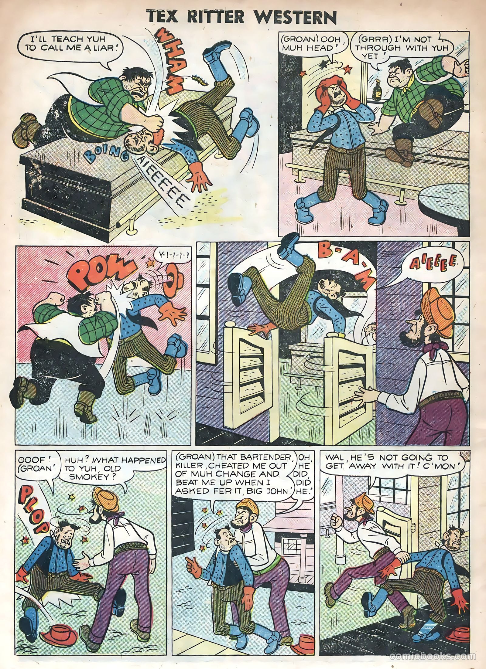 Tex Ritter Western #31 — page 32 of 36