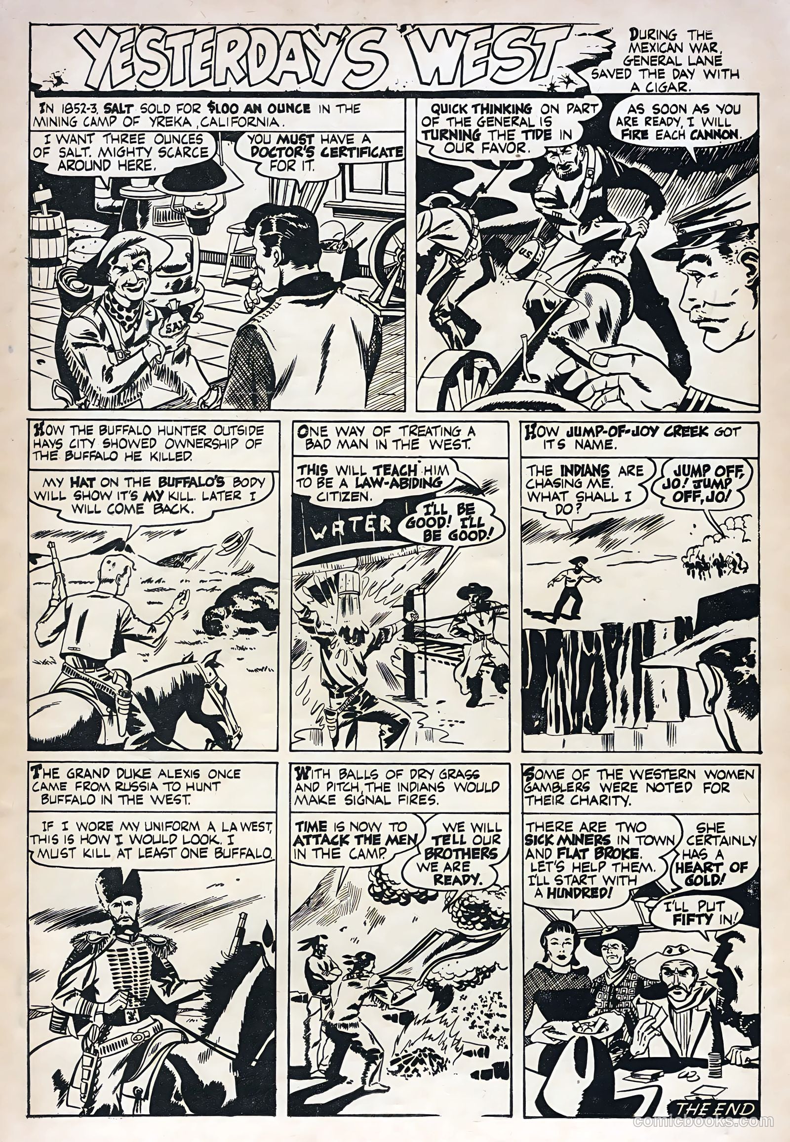 Tex Ritter Western #31 — page 35 of 36