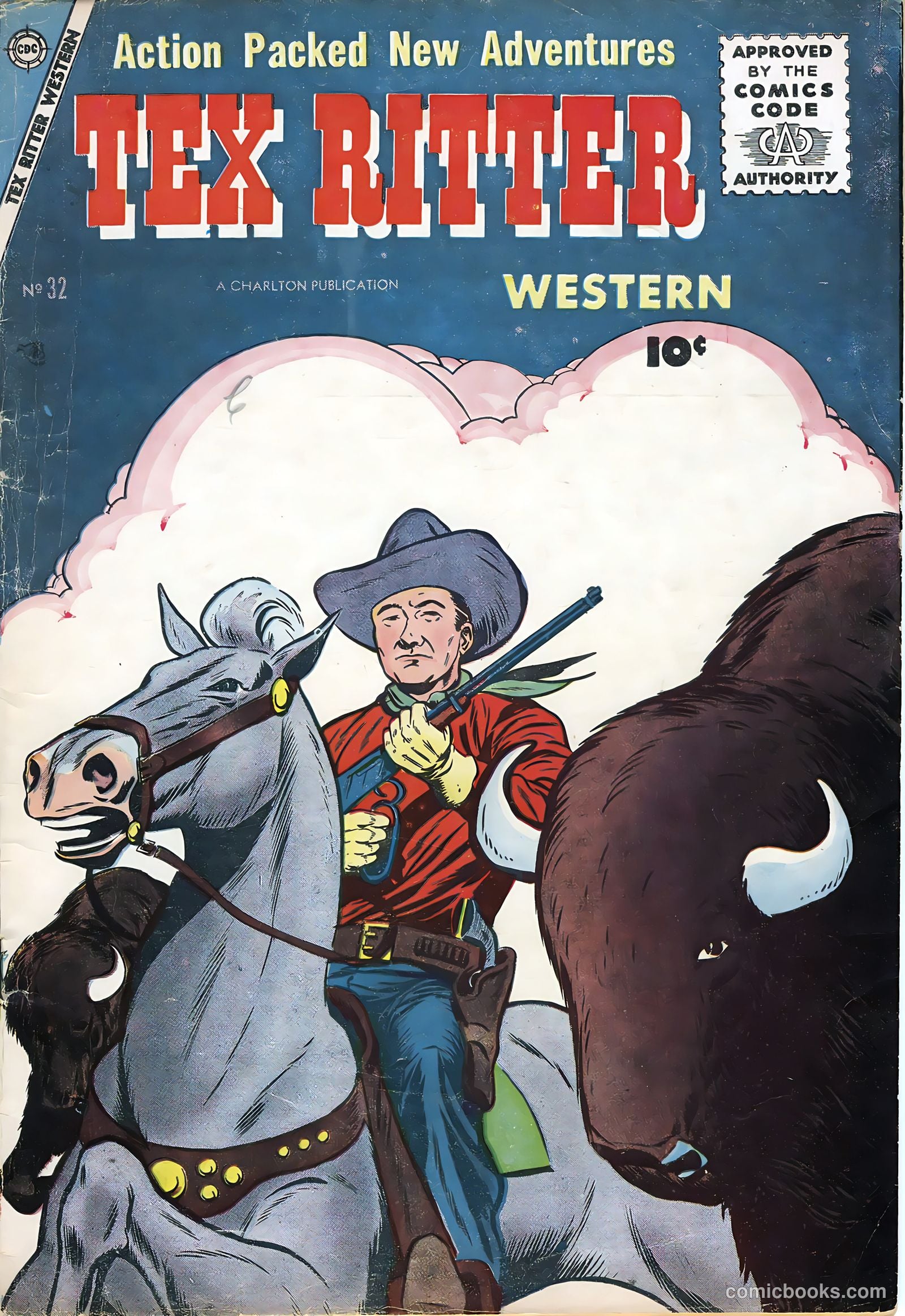 Tex Ritter Western #32 — page 1 of 36