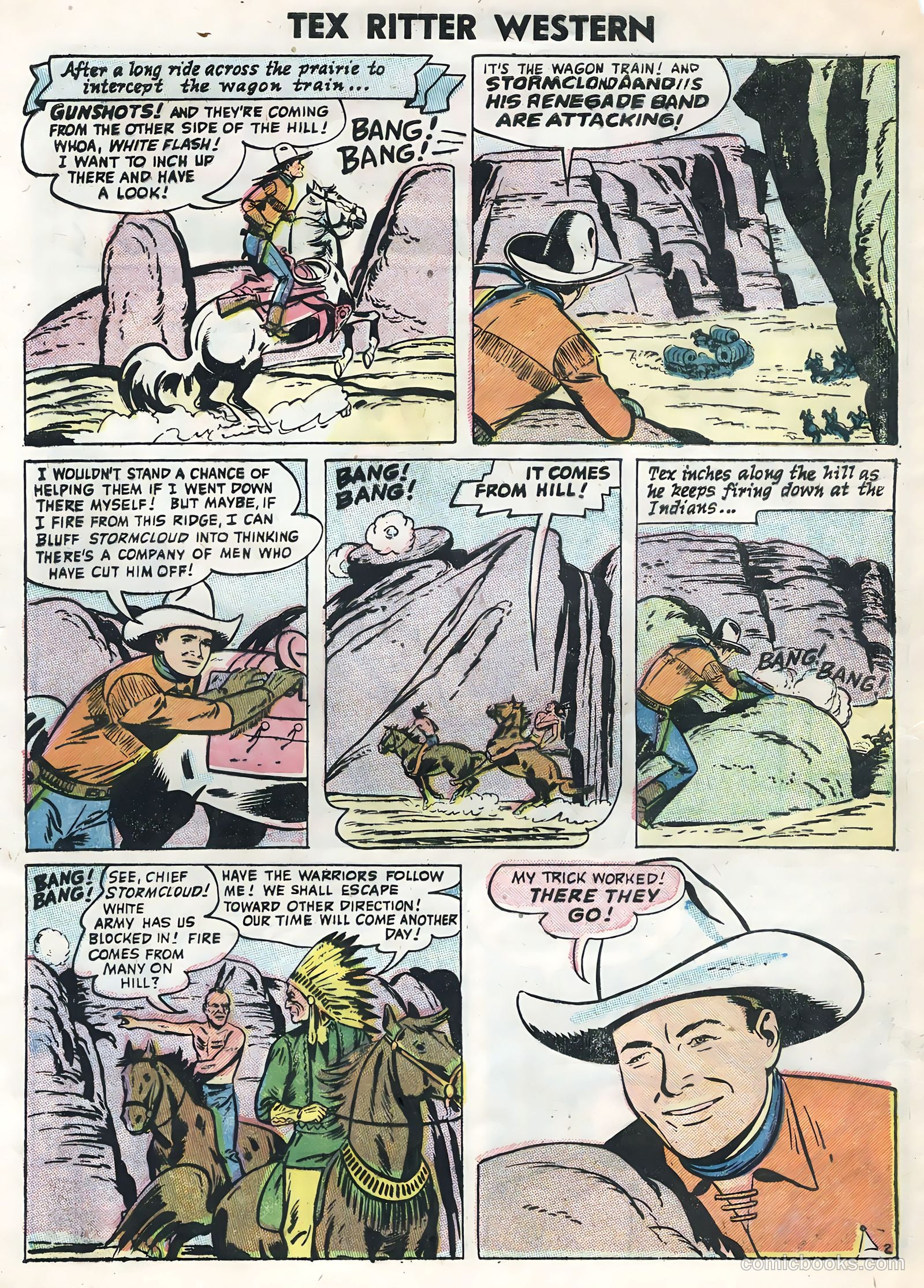 Tex Ritter Western #32 — page 4 of 36
