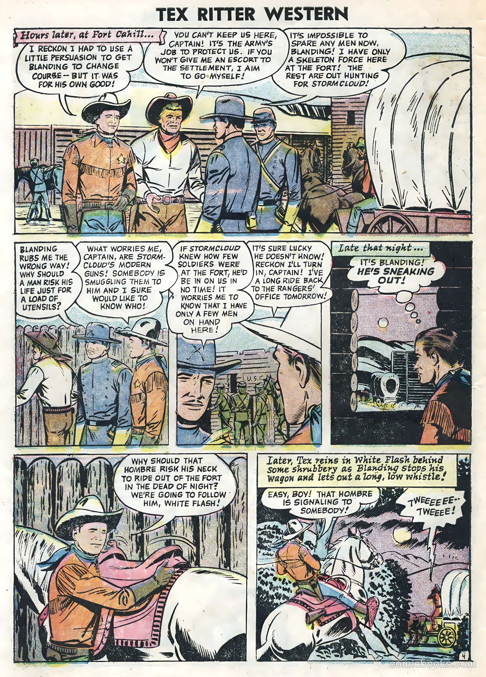Tex Ritter Western #32 — page 6 of 36