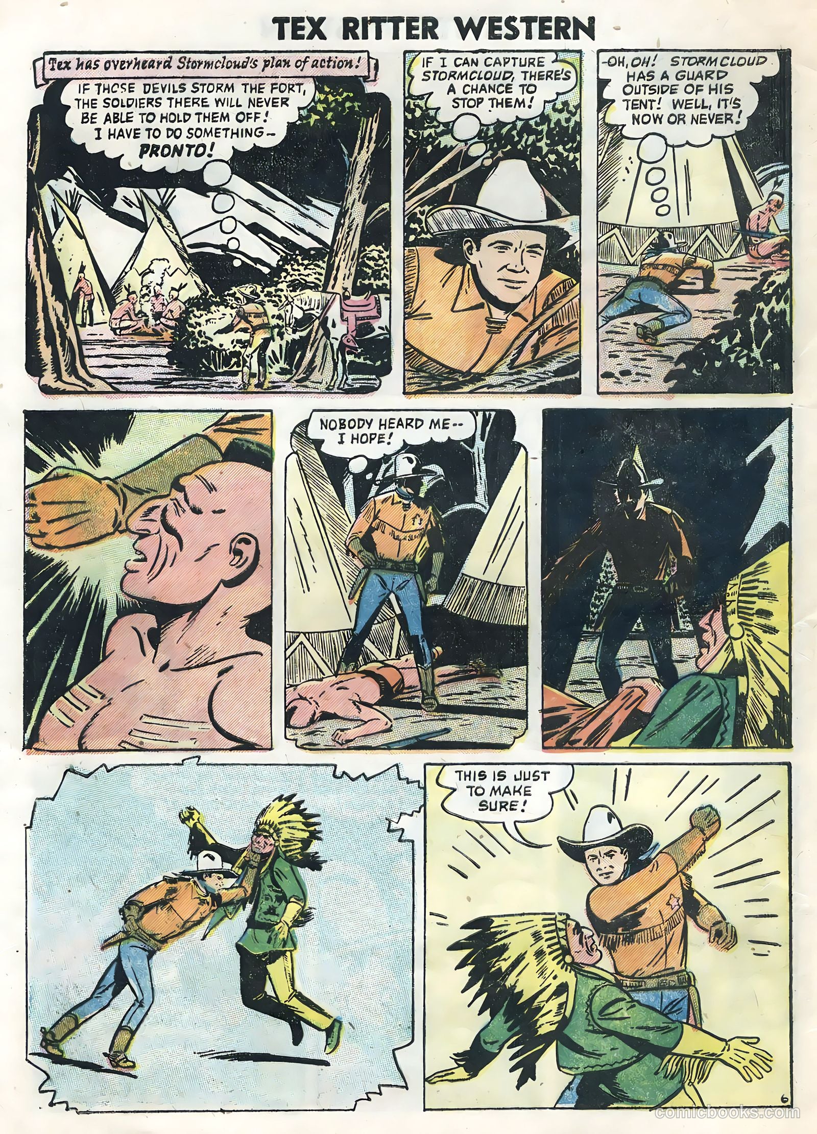 Tex Ritter Western #32 — page 8 of 36