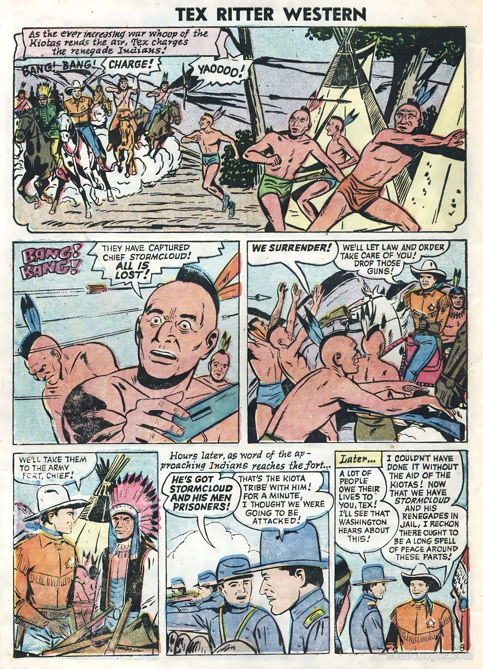 Tex Ritter Western #32 — page 10 of 36