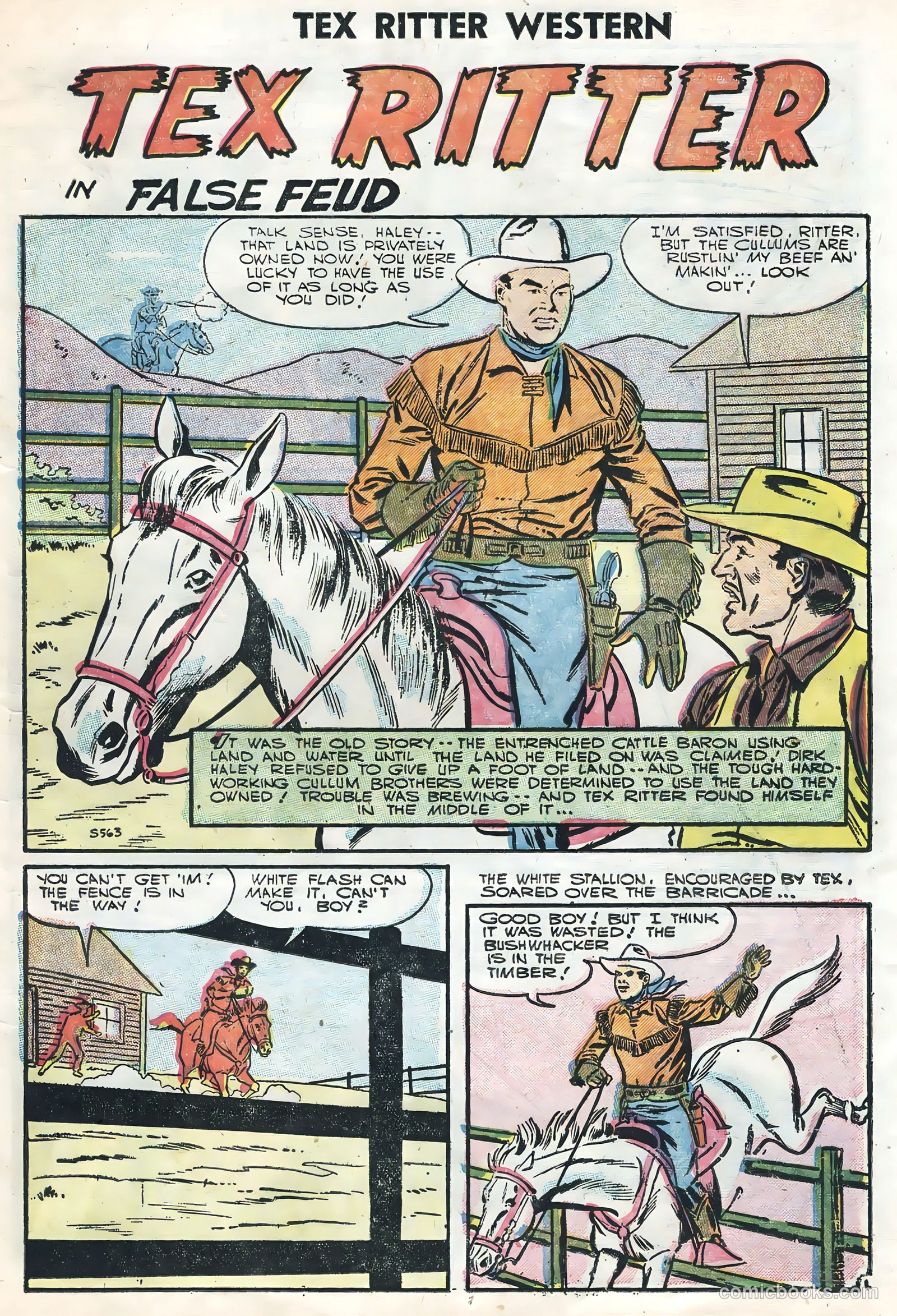 Tex Ritter Western #32 — page 11 of 36