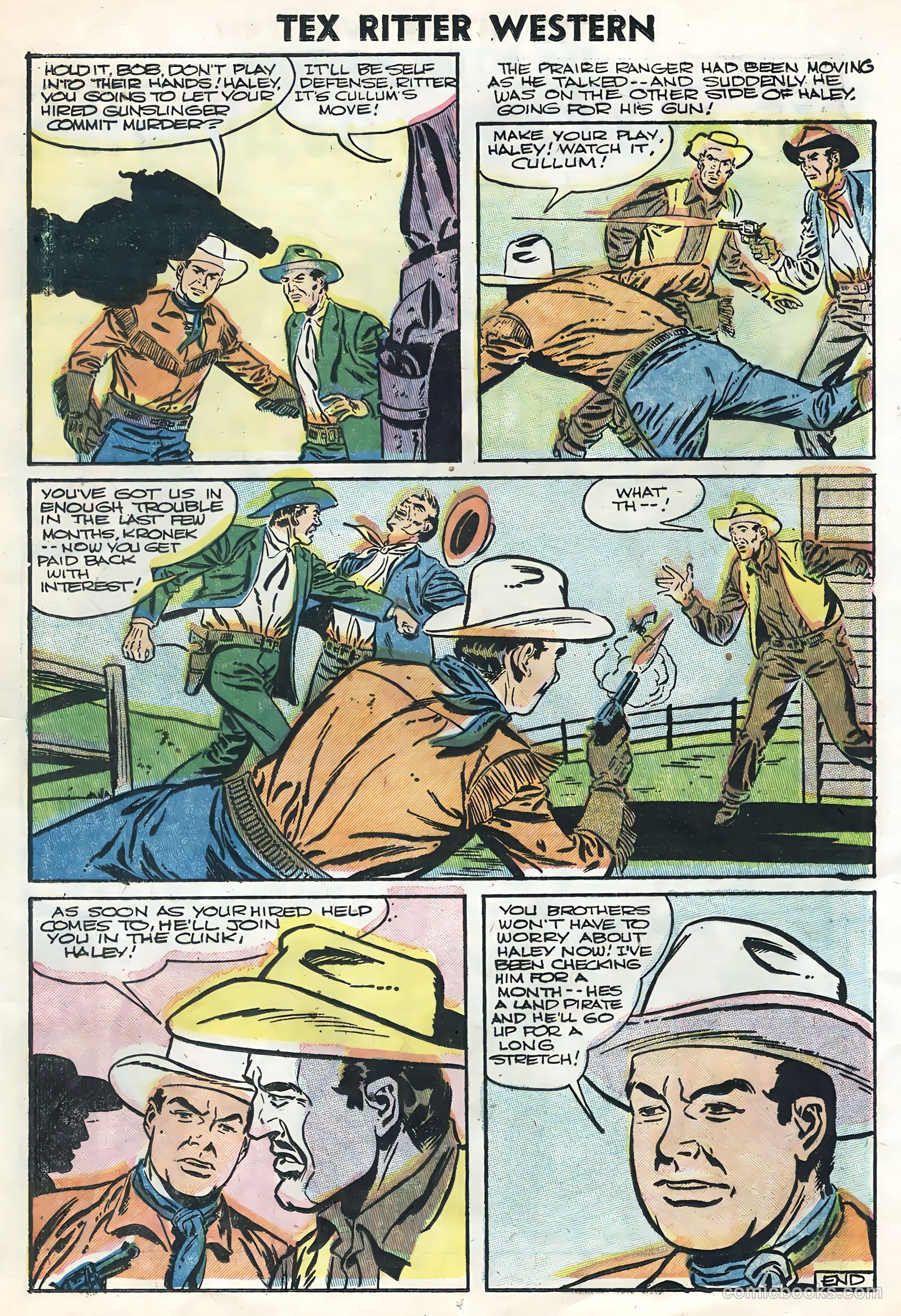 Tex Ritter Western #32 — page 13 of 36