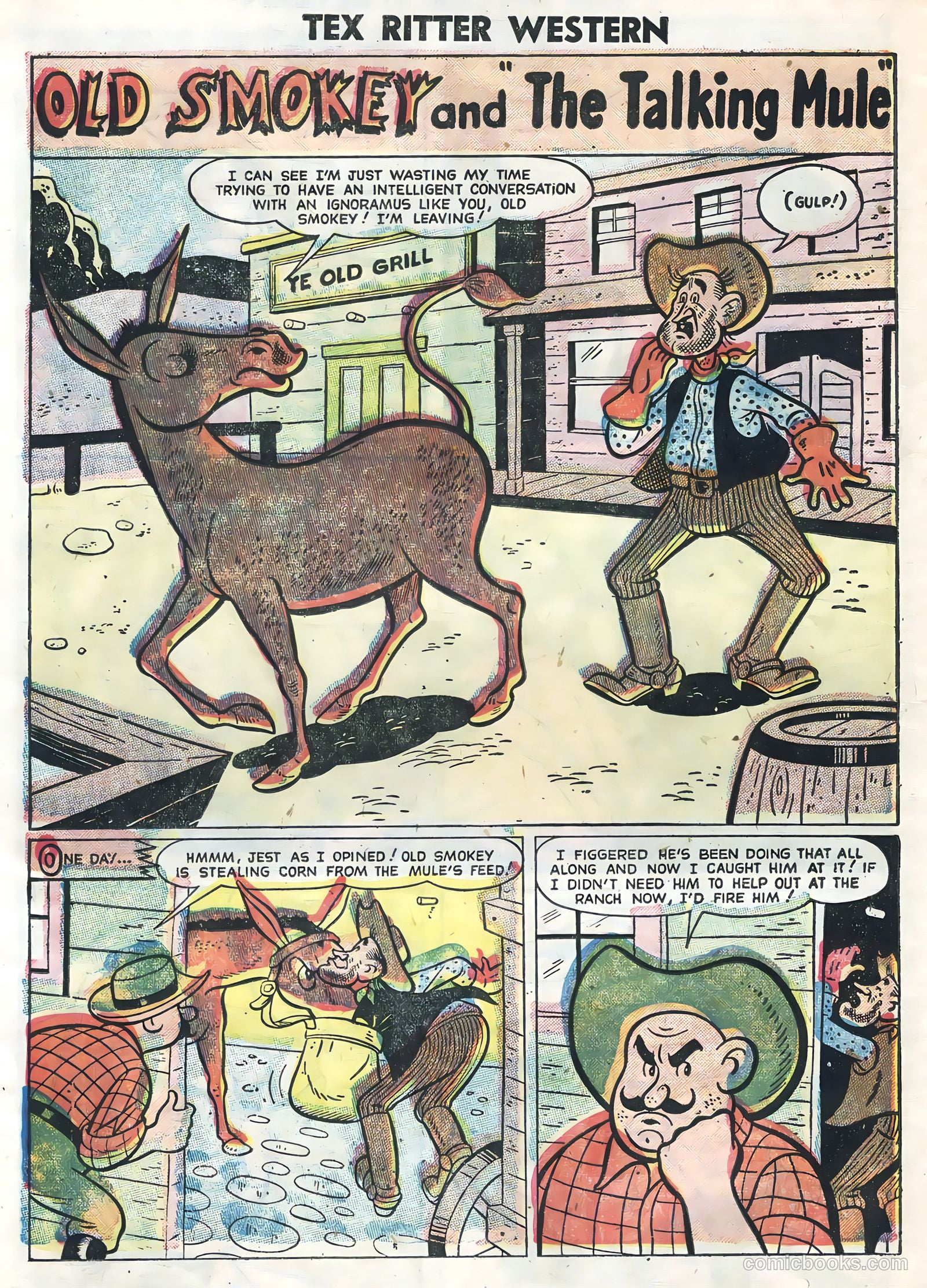 Tex Ritter Western #32 — page 14 of 36