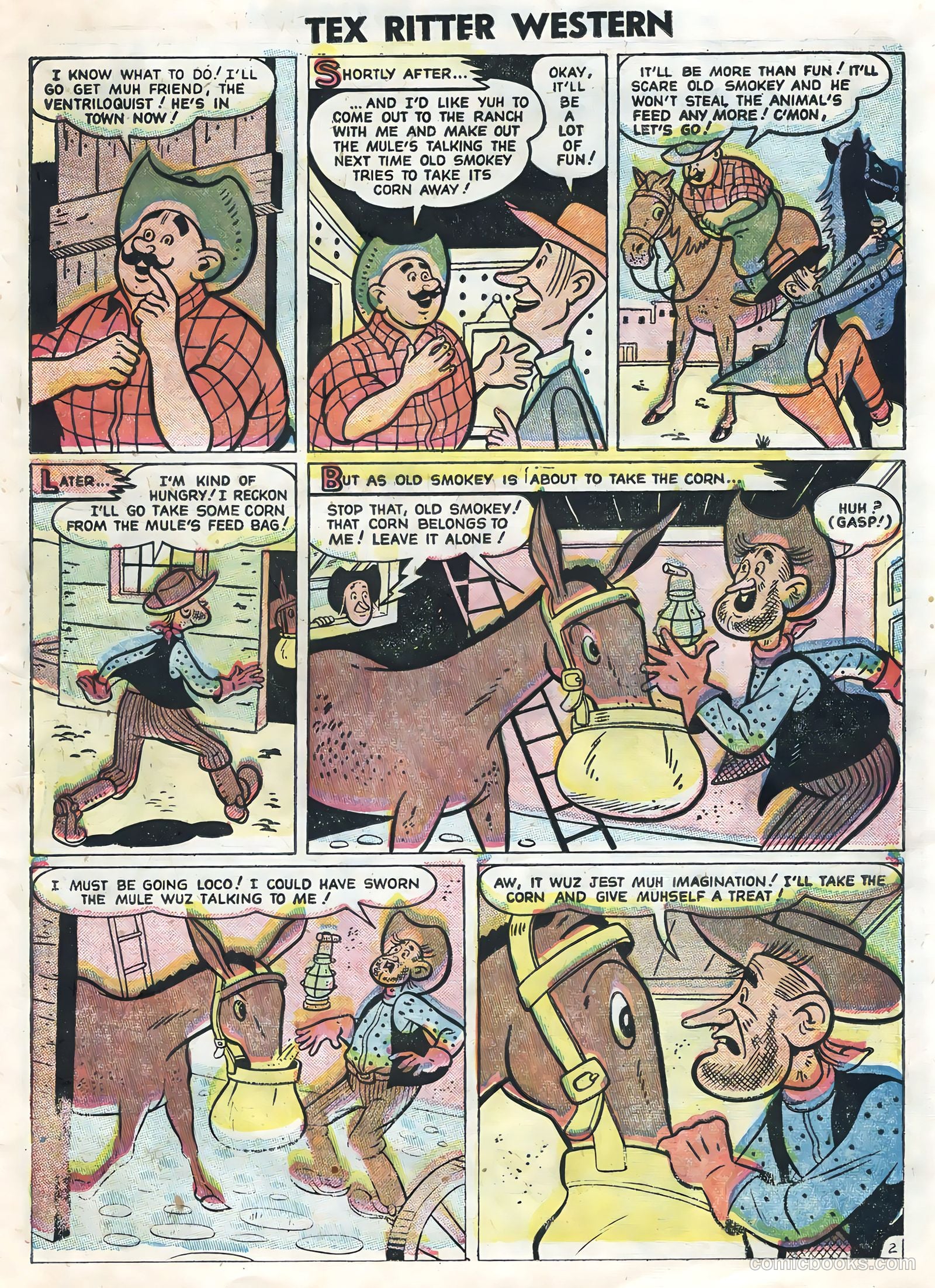 Tex Ritter Western #32 — page 15 of 36