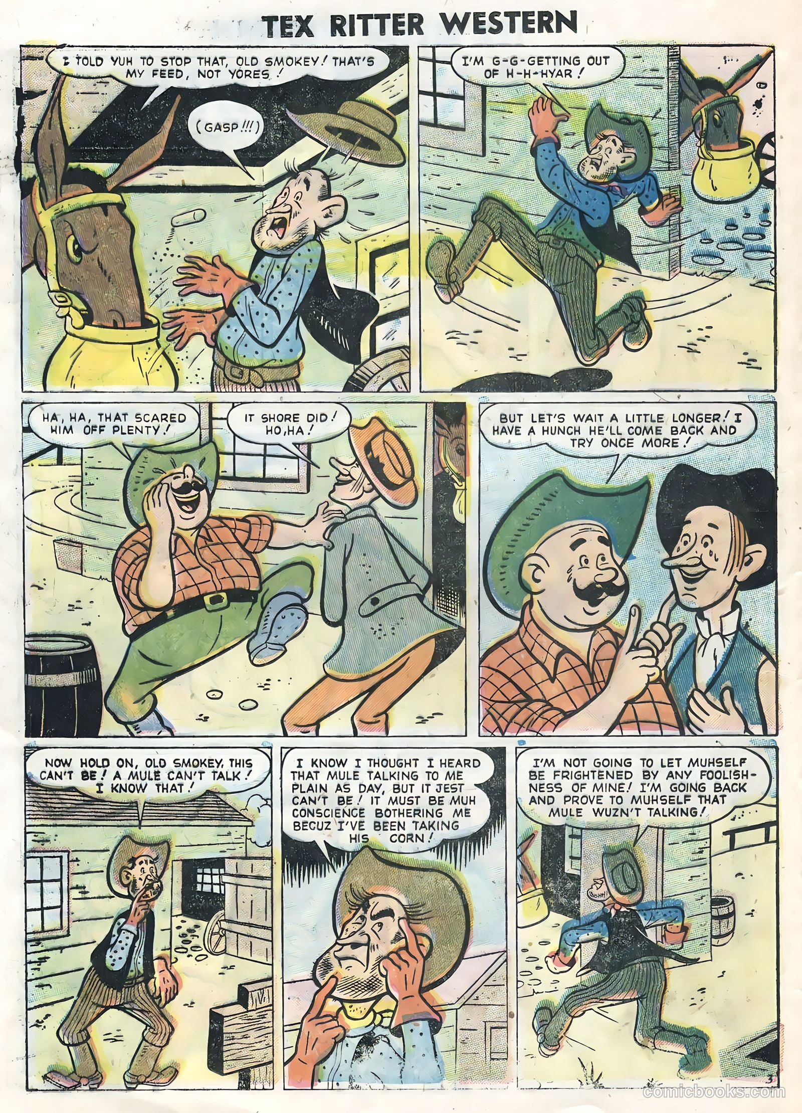 Tex Ritter Western #32 — page 16 of 36