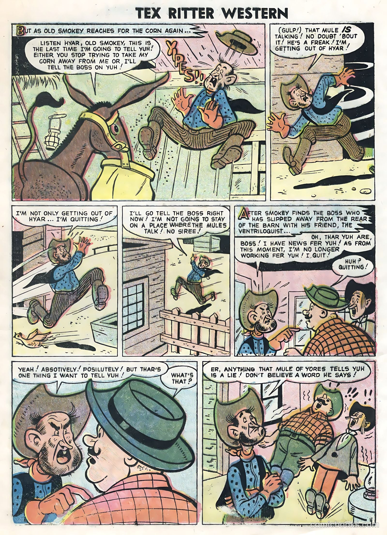 Tex Ritter Western #32 — page 17 of 36
