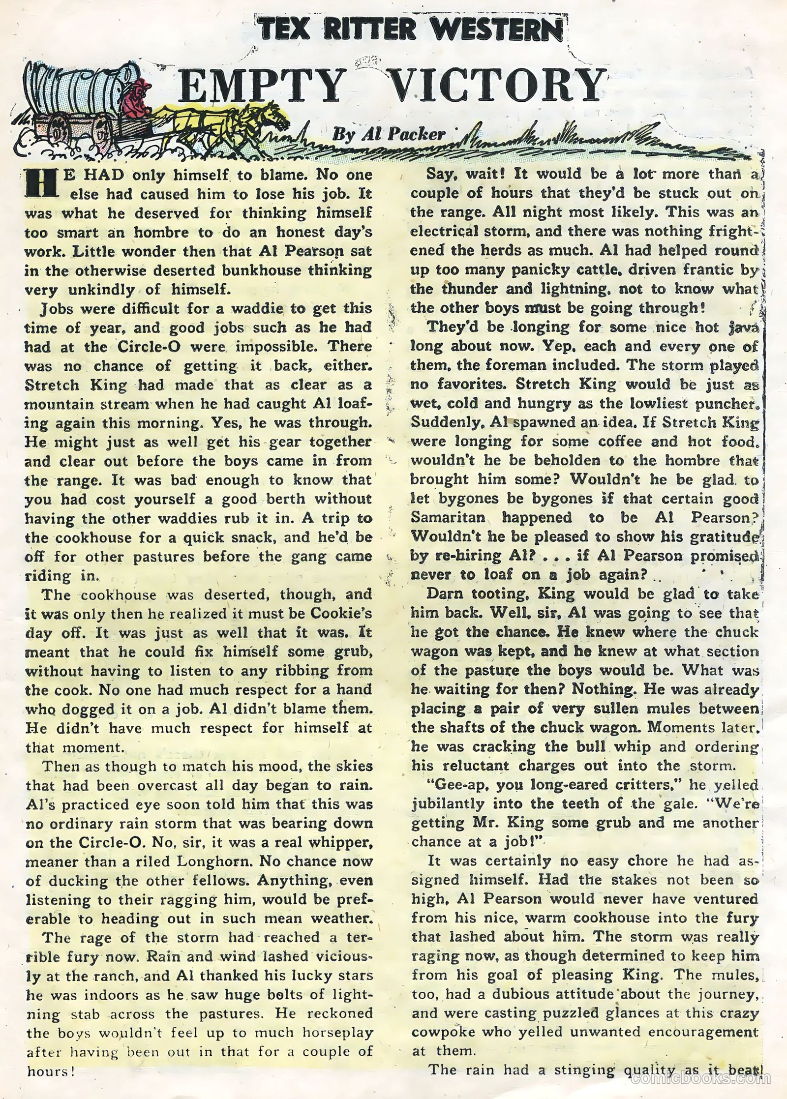 Tex Ritter Western #32 — page 19 of 36