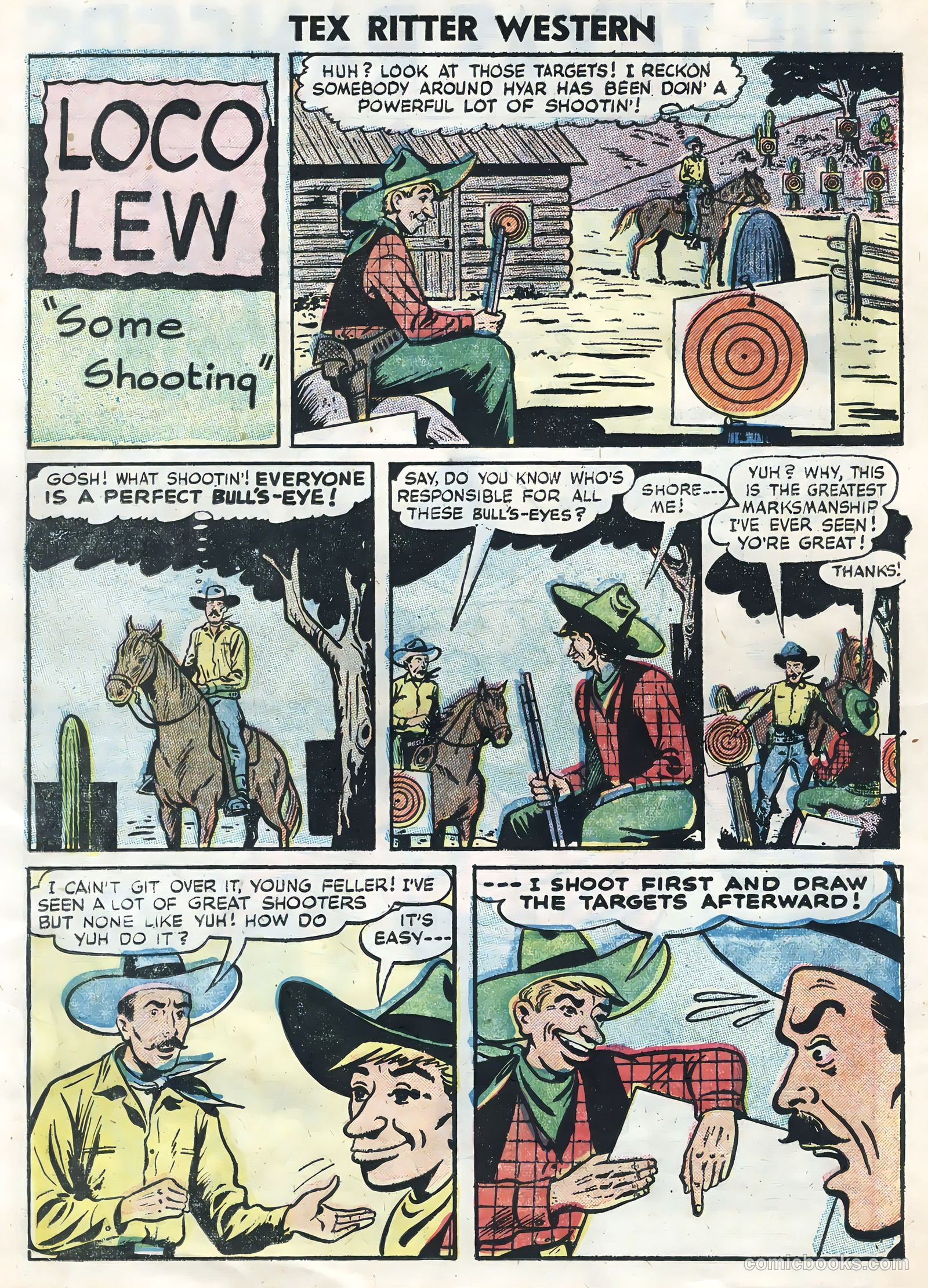 Tex Ritter Western #32 — page 26 of 36