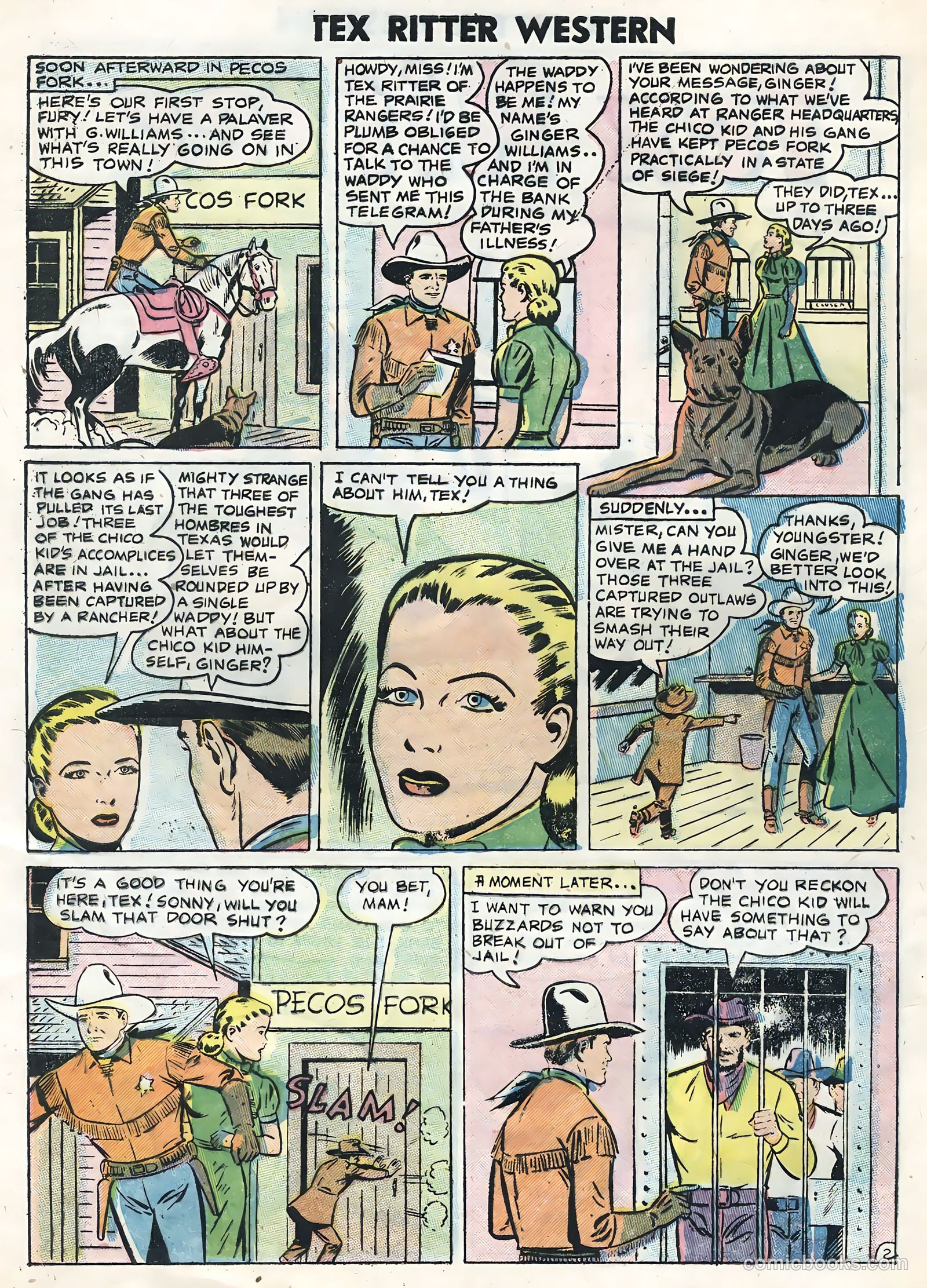 Tex Ritter Western #32 — page 28 of 36
