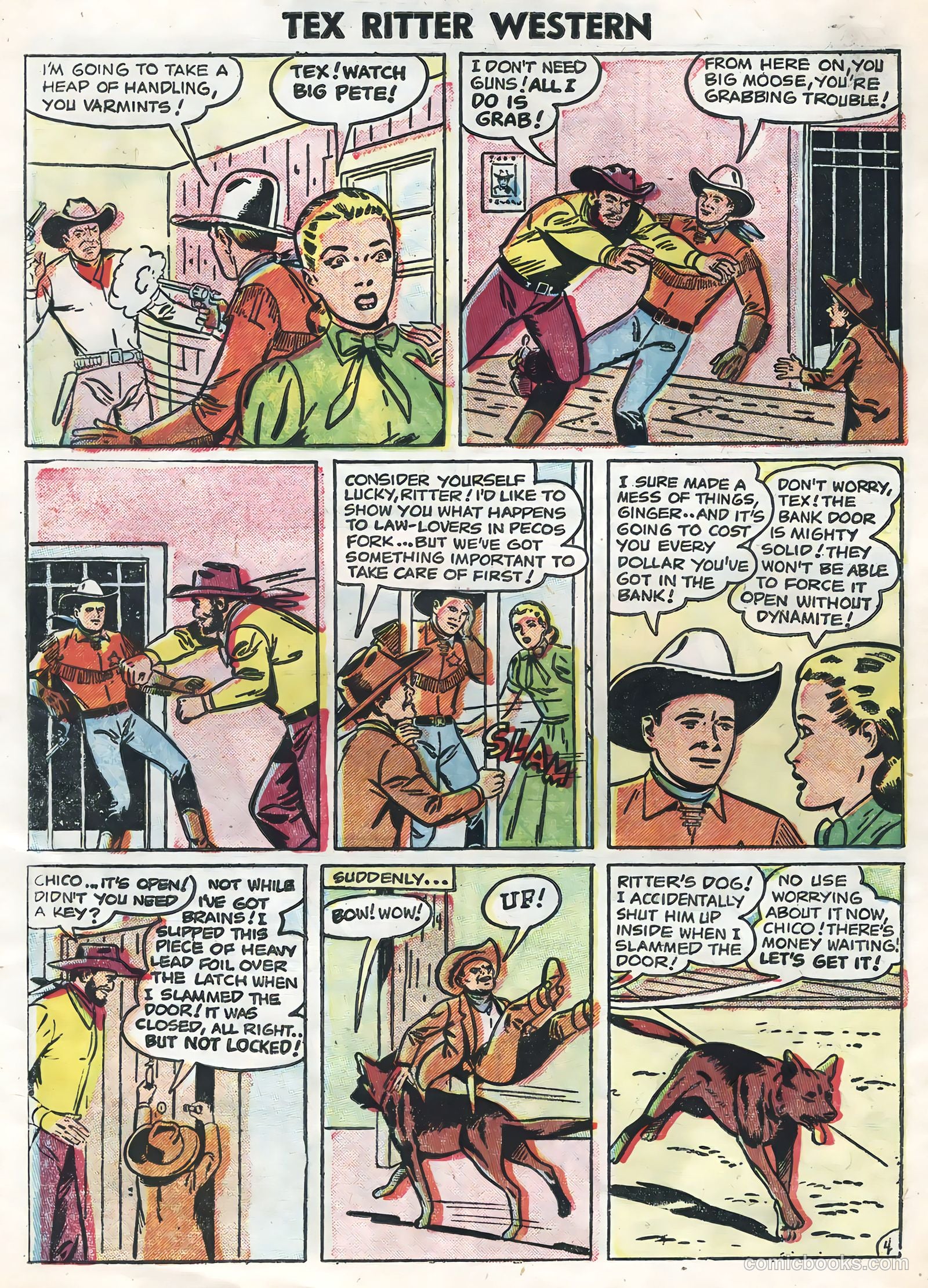 Tex Ritter Western #32 — page 30 of 36