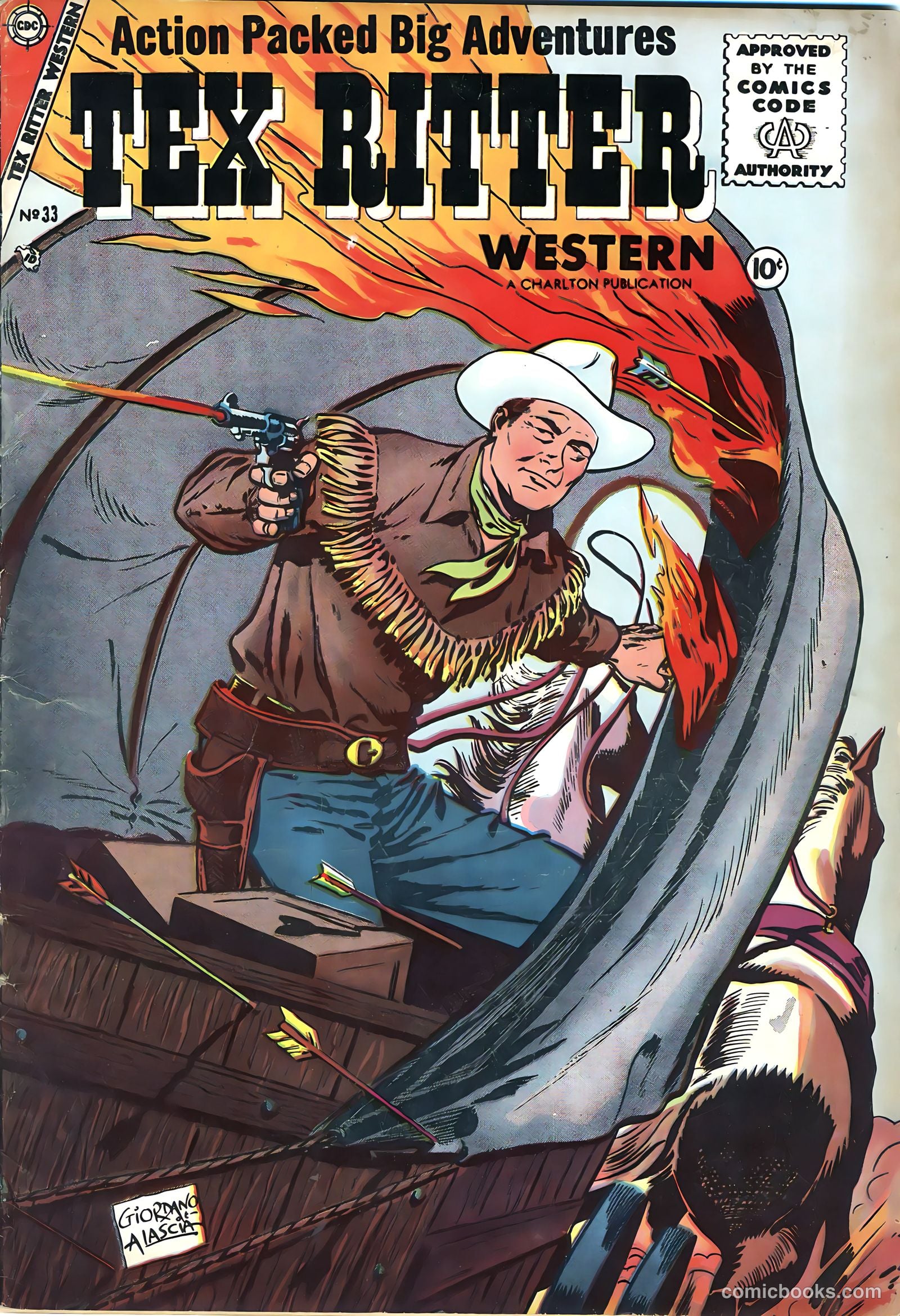 Tex Ritter Western #33 — page 1 of 36