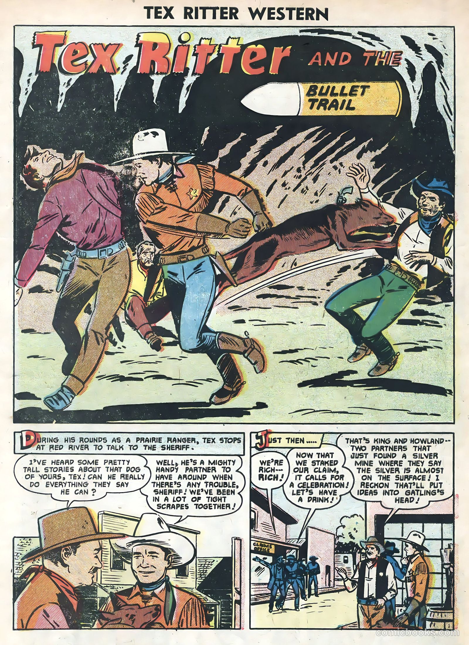 Tex Ritter Western #33 — page 3 of 36
