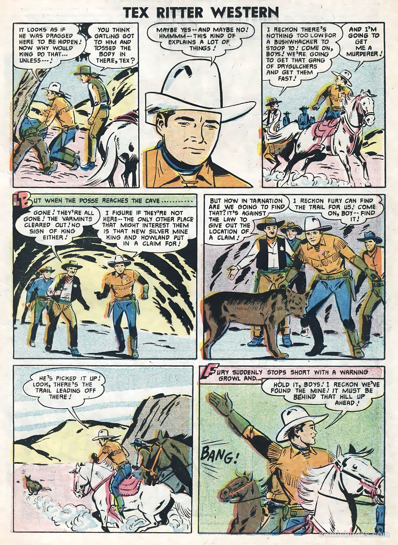 Tex Ritter Western #33 — page 11 of 36