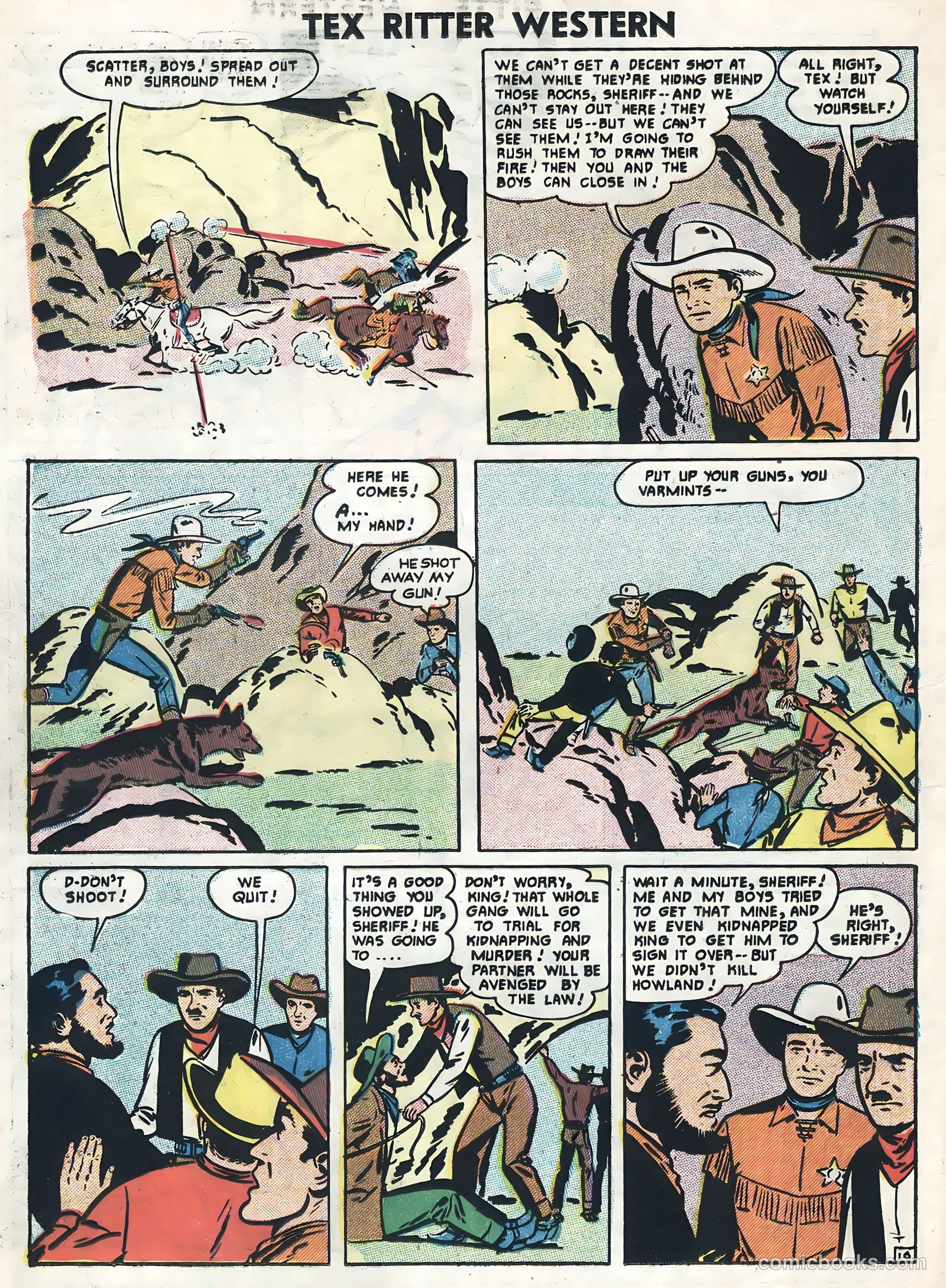 Tex Ritter Western #33 — page 12 of 36