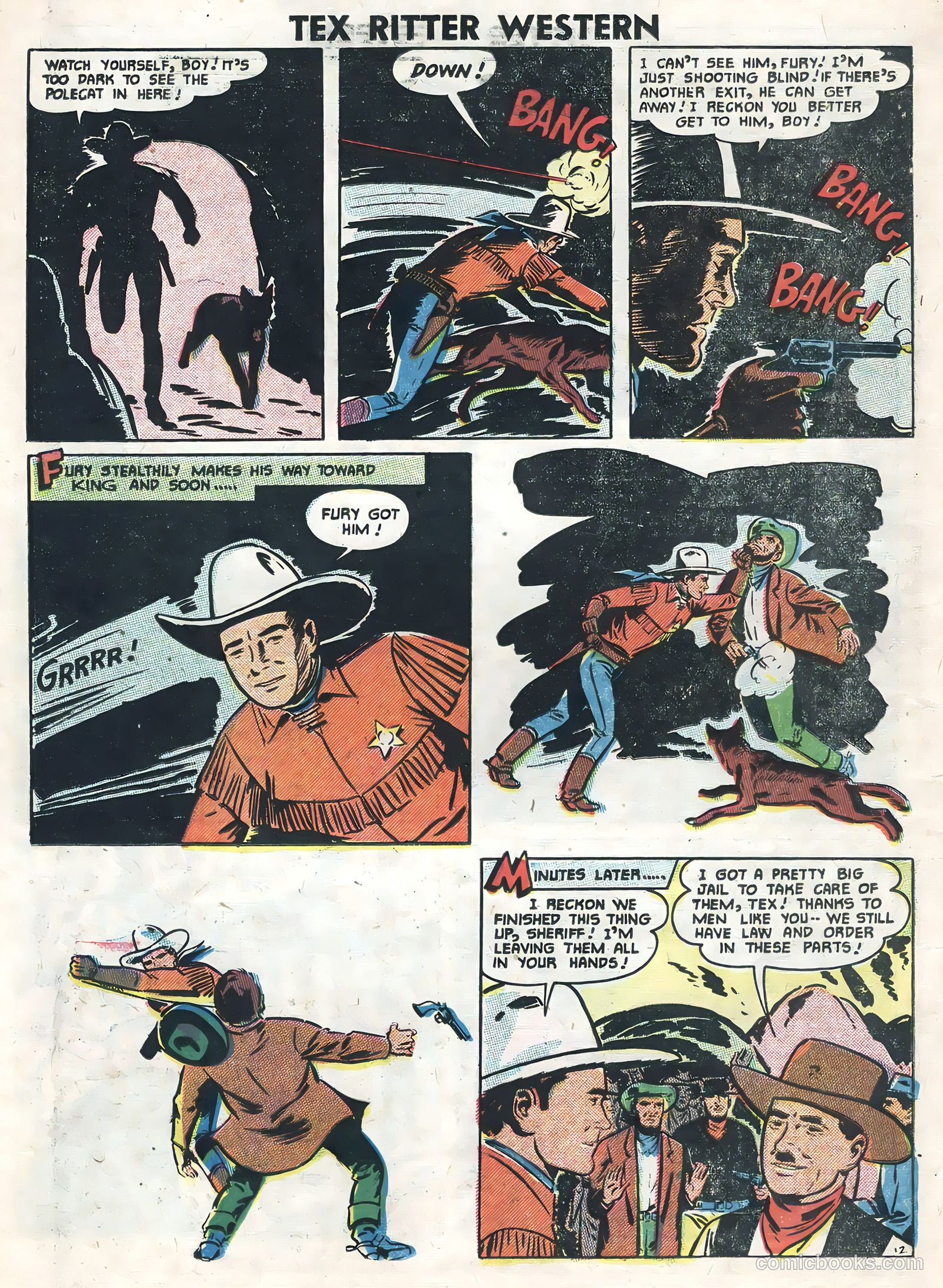Tex Ritter Western #33 — page 14 of 36