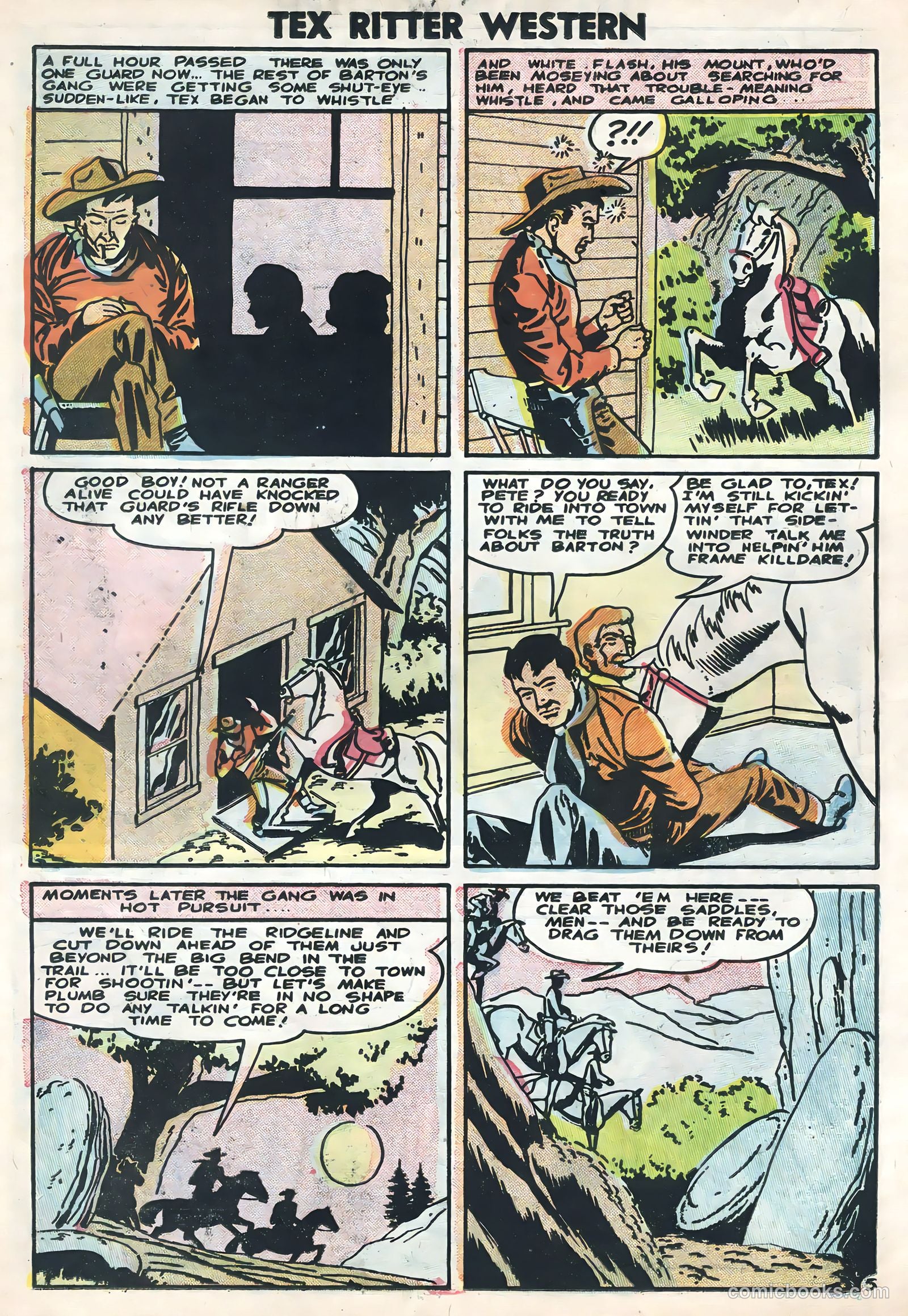 Tex Ritter Western #33 — page 22 of 36