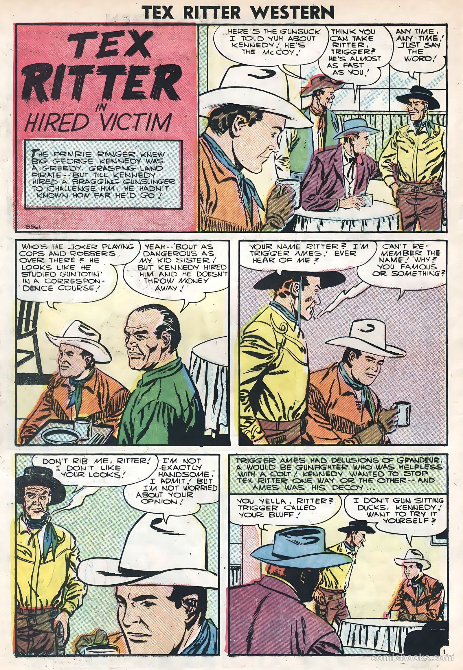 Tex Ritter Western #33 — page 24 of 36