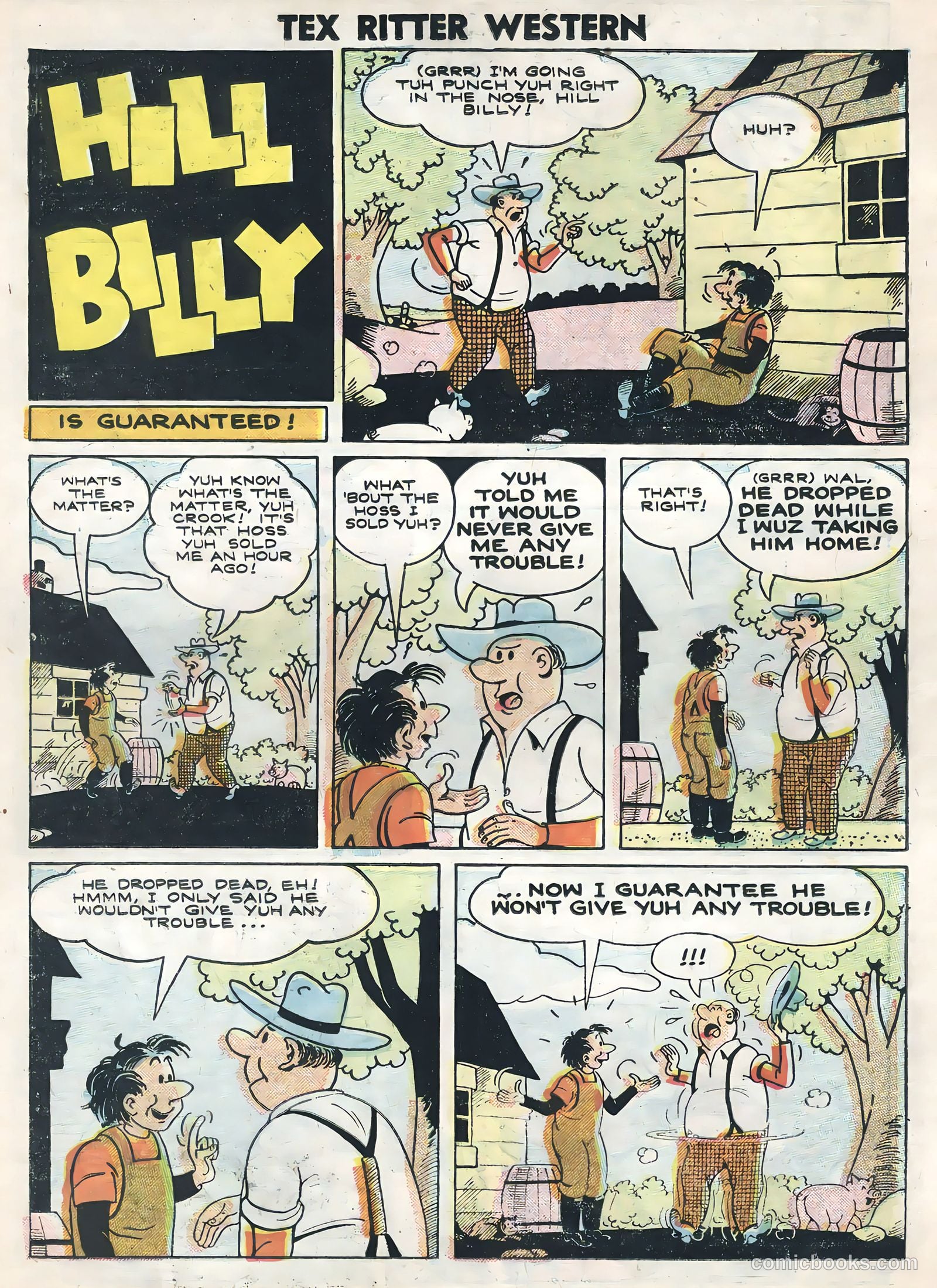 Tex Ritter Western #33 — page 26 of 36