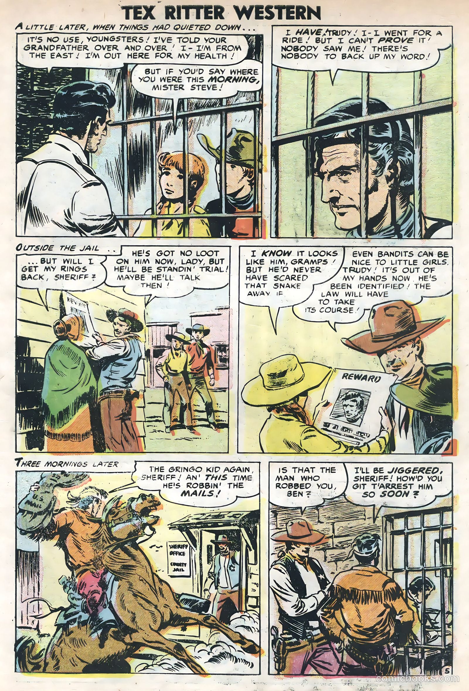 Tex Ritter Western #33 — page 31 of 36