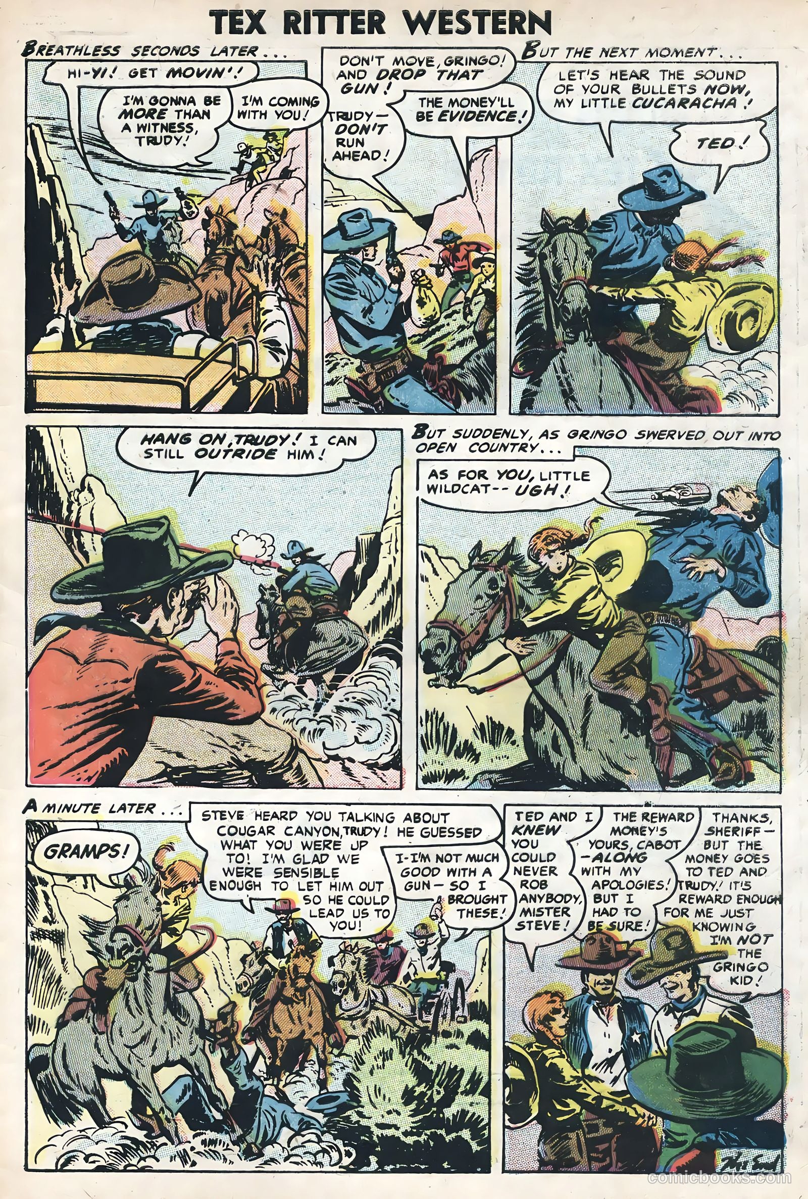 Tex Ritter Western #33 — page 33 of 36