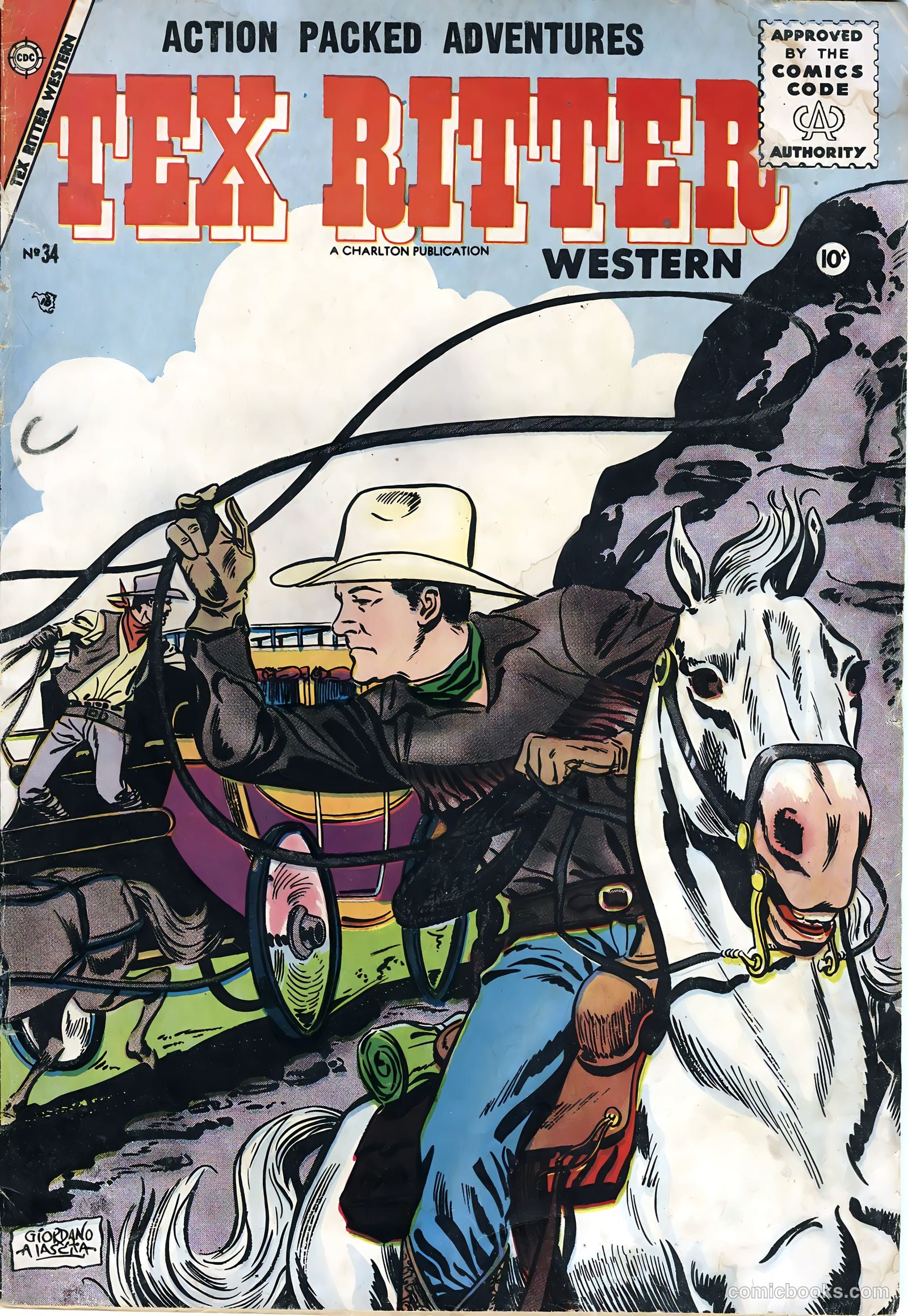 Tex Ritter Western #34 — page 1 of 36