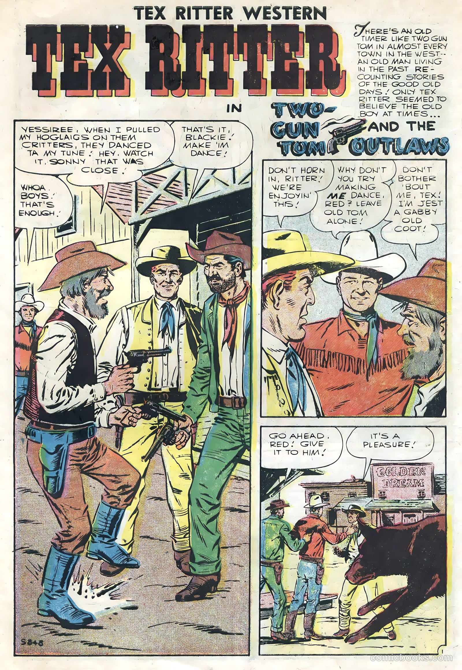 Tex Ritter Western #34 — page 10 of 36
