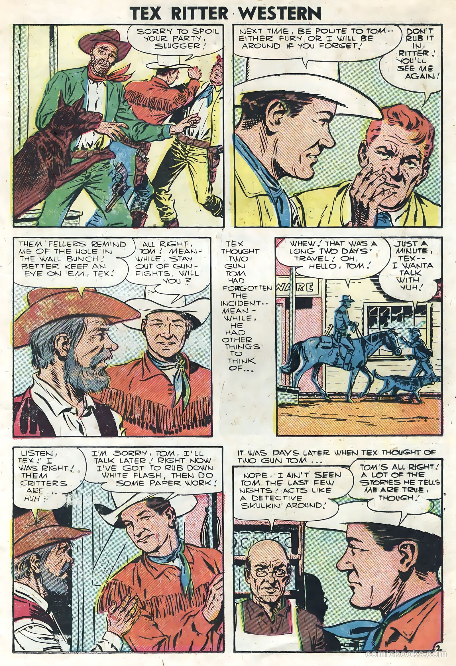 Tex Ritter Western #34 — page 11 of 36