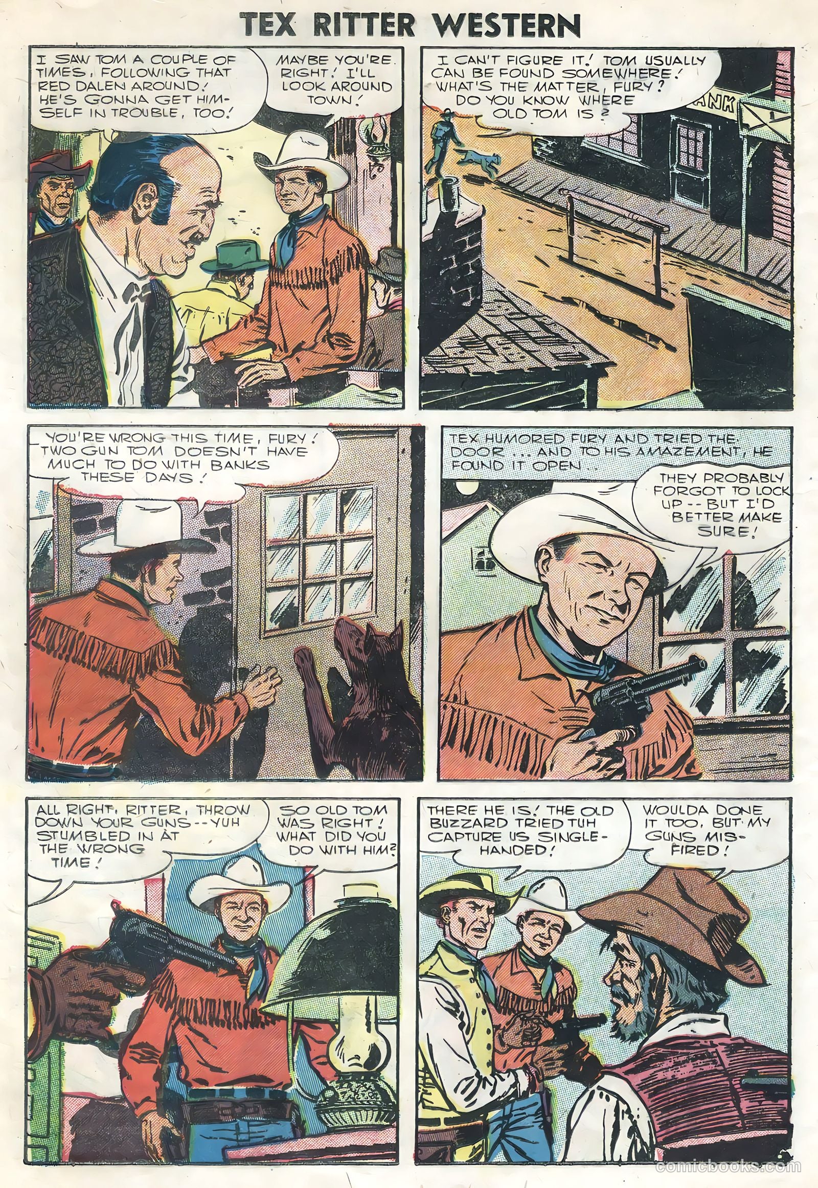 Tex Ritter Western #34 — page 12 of 36