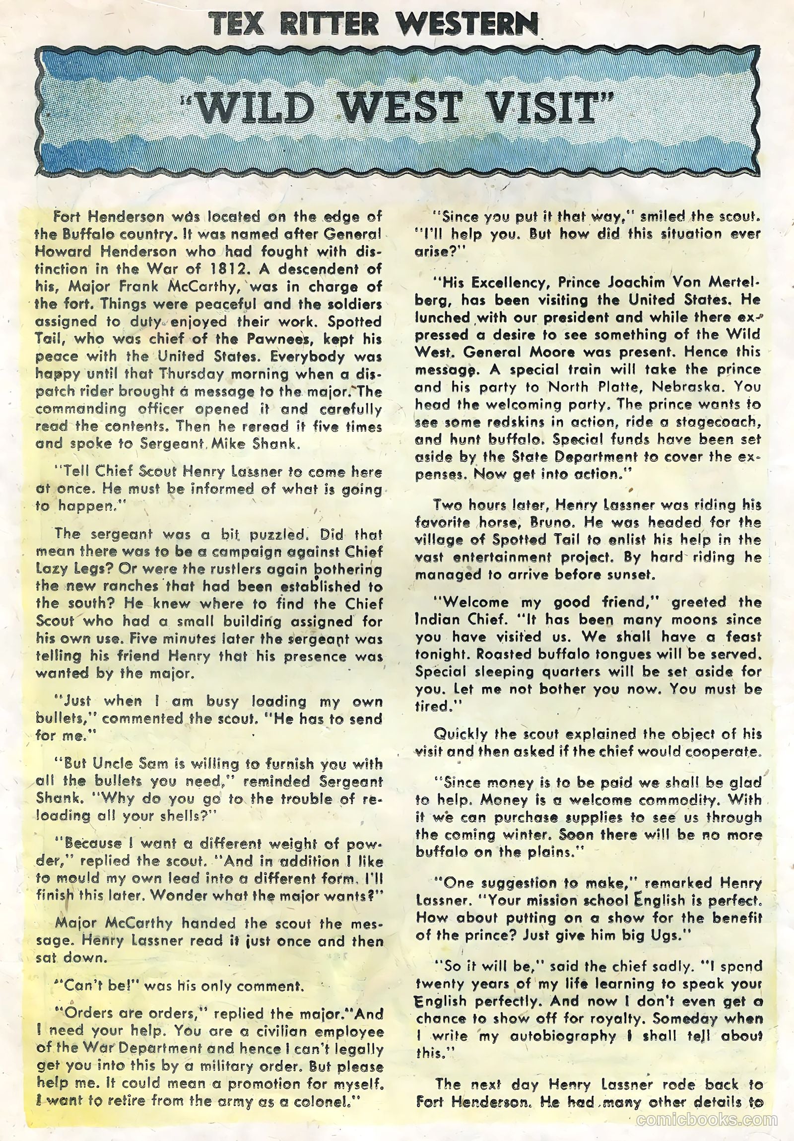 Tex Ritter Western #34 — page 16 of 36