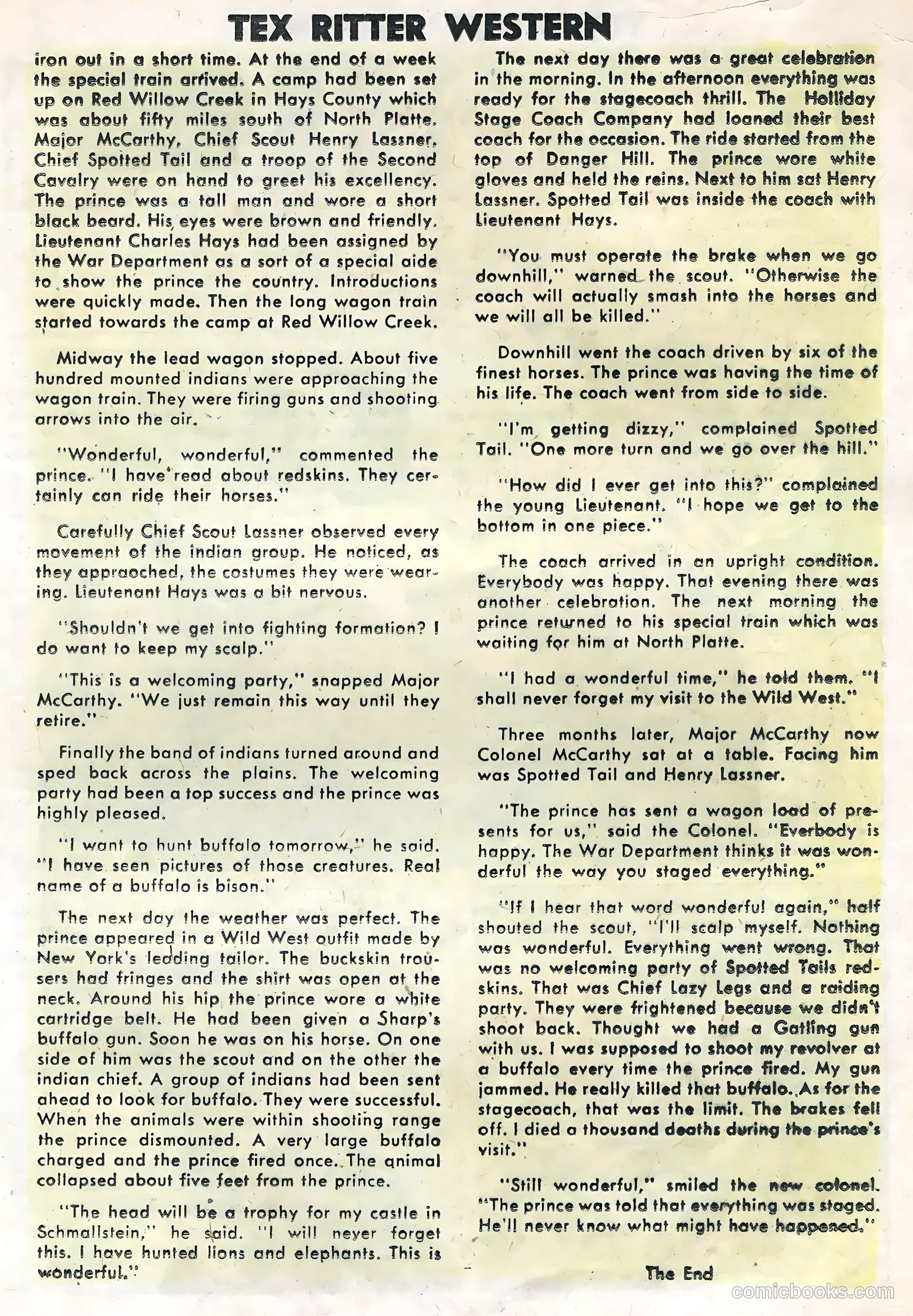 Tex Ritter Western #34 — page 17 of 36