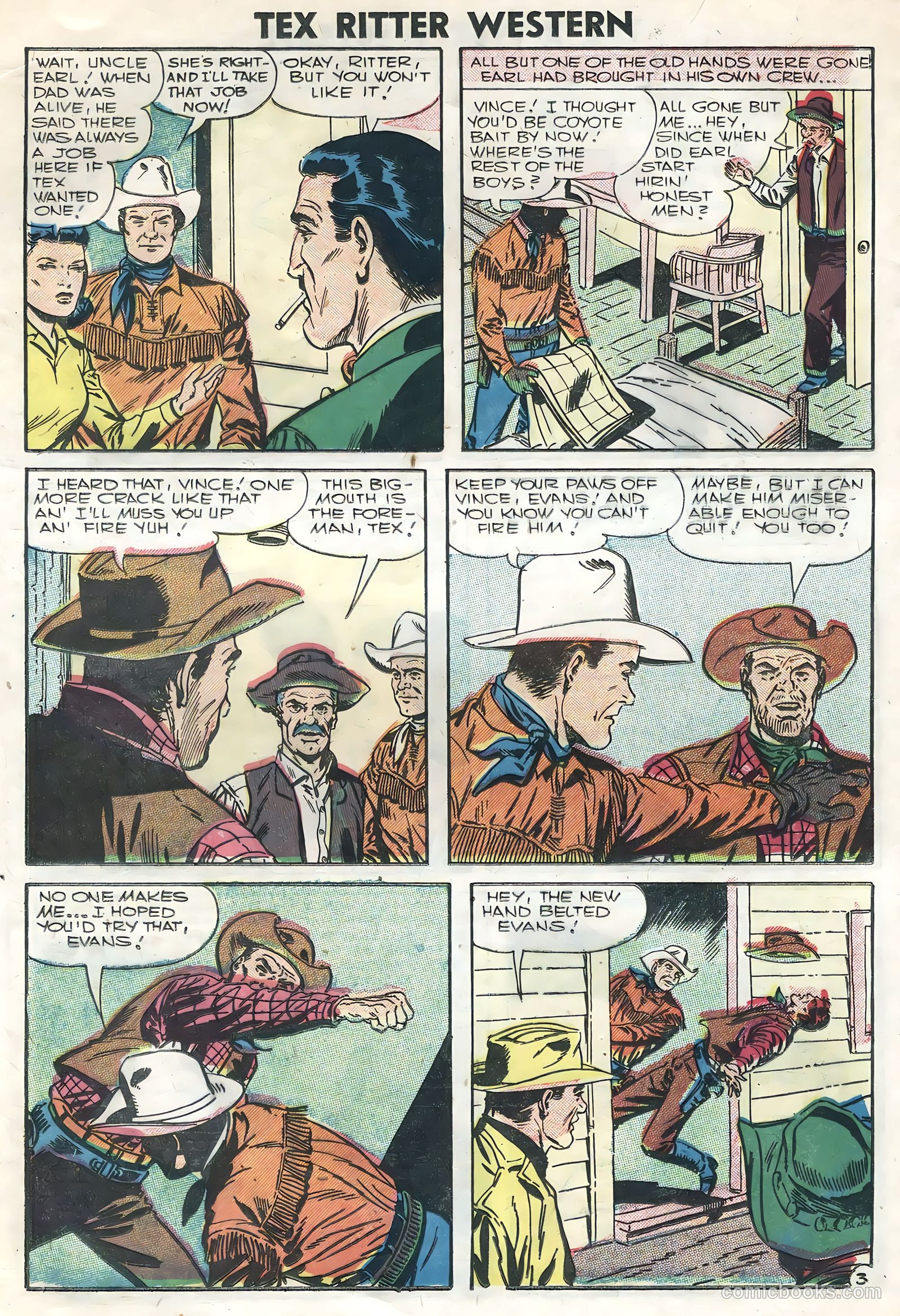 Tex Ritter Western #34 — page 20 of 36