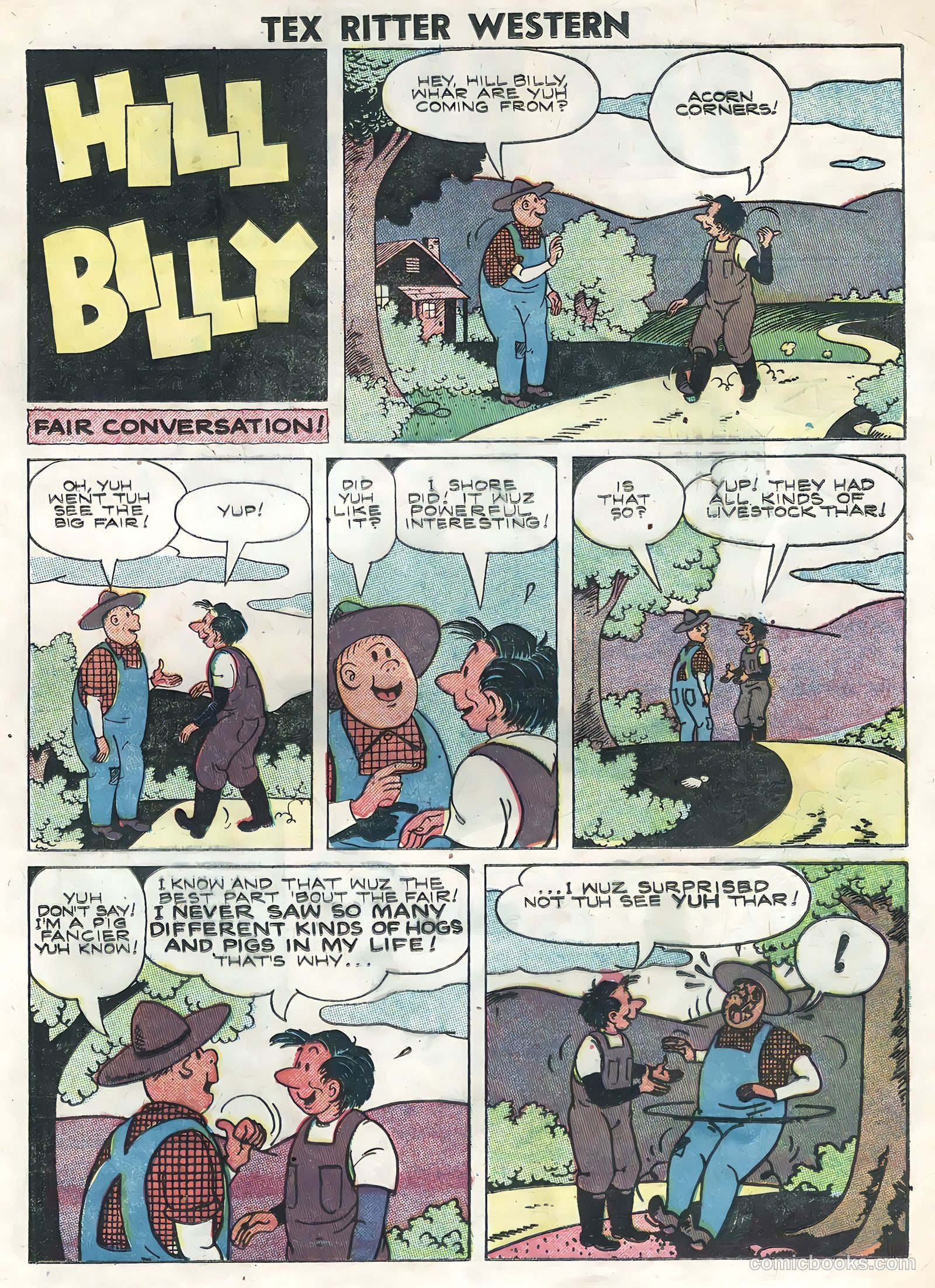 Tex Ritter Western #34 — page 25 of 36